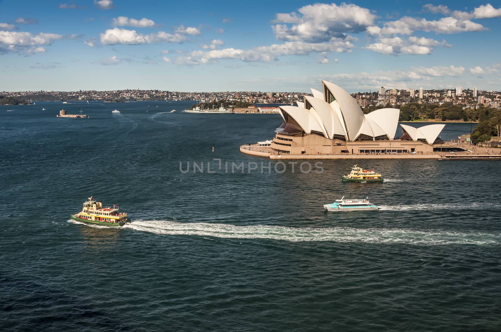 view of the opera house in Sydney, Australia