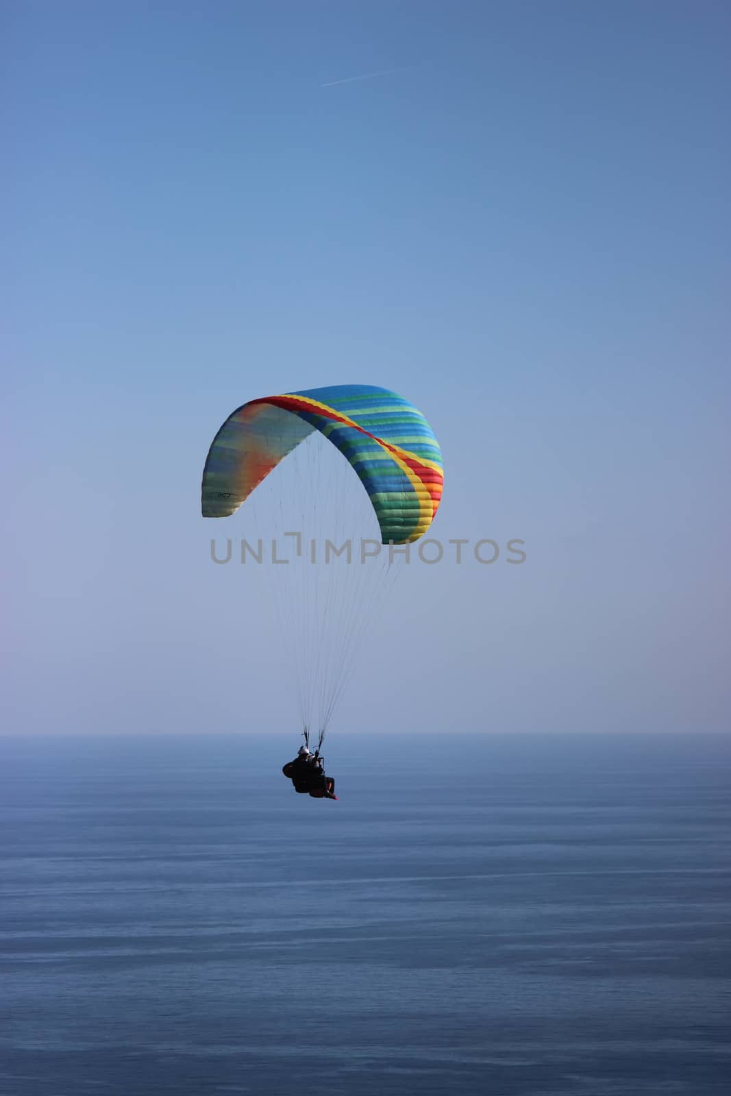 Tandem Paragliding over the Mediterrean Sea by bensib