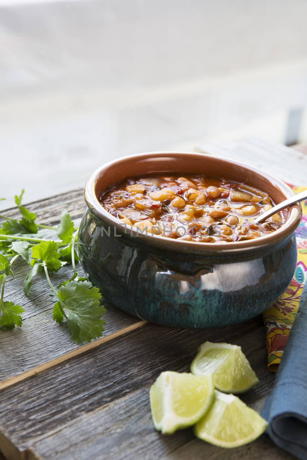 Posole with Lime Vertical by charlotteLake