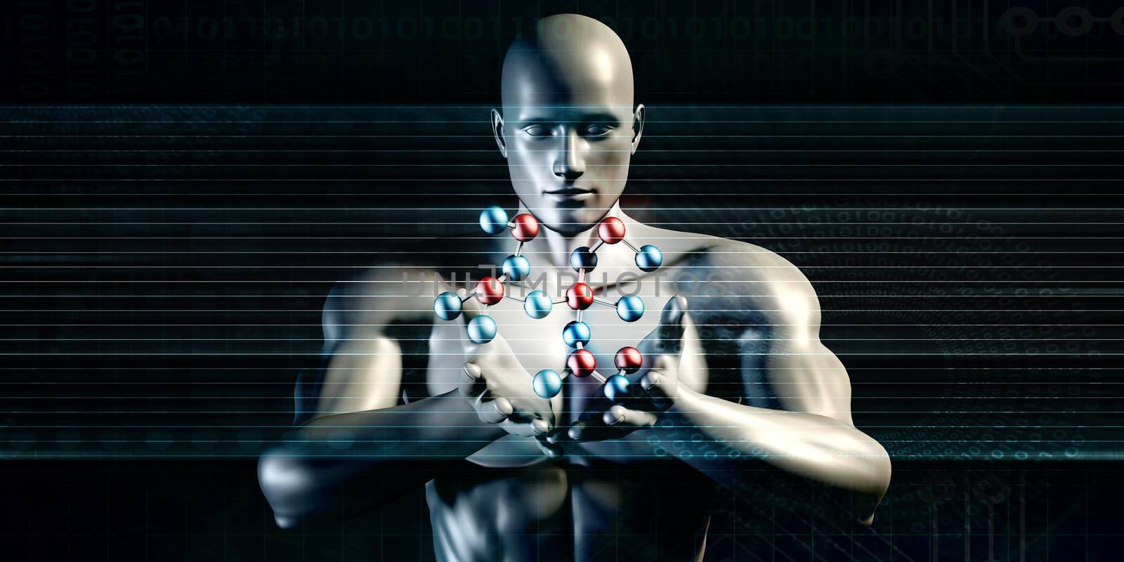 Science Research as a Molecule Concept for Presentation