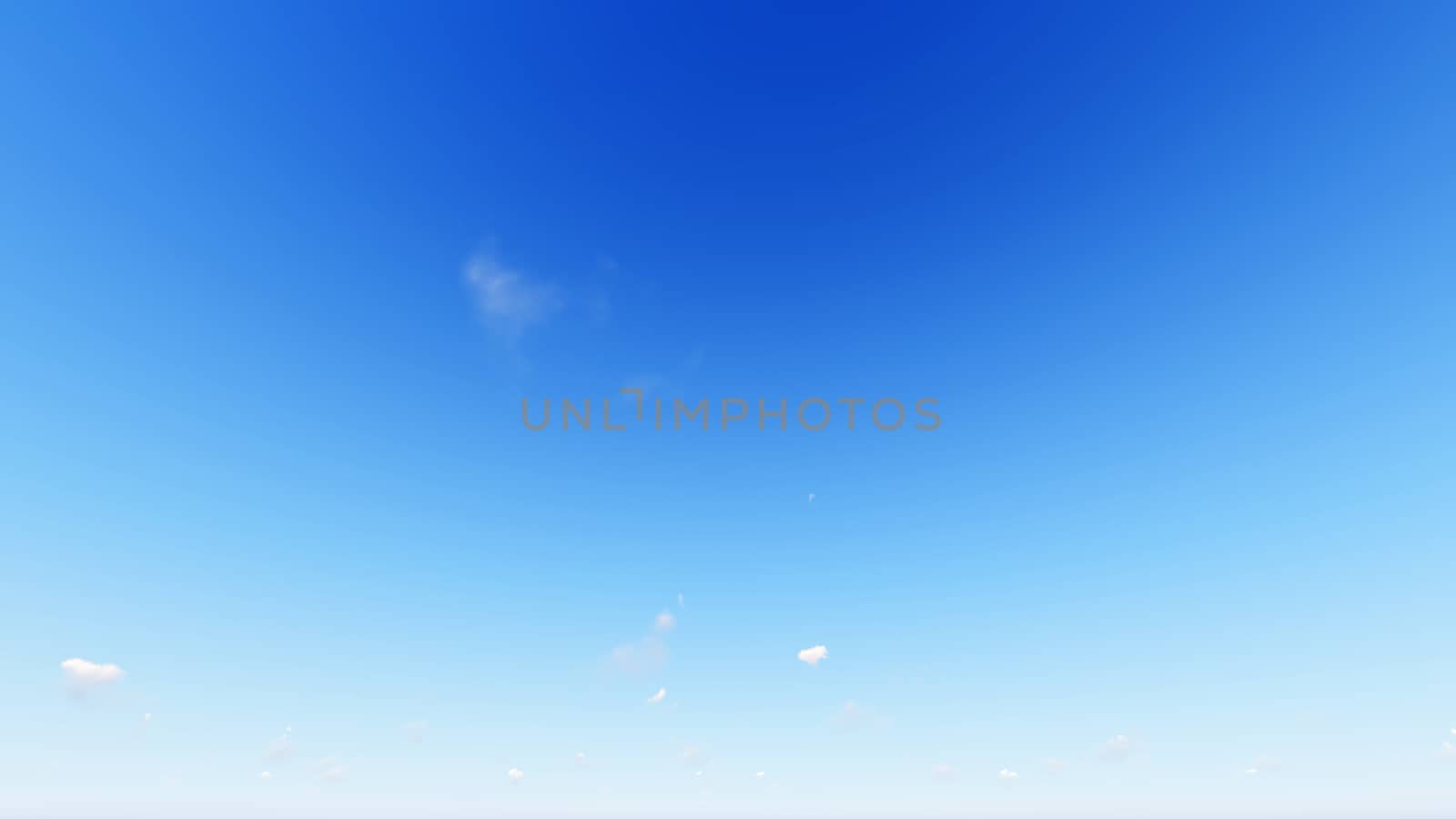 Cloudy blue sky abstract background, blue sky background with tiny clouds, 3d rendering

