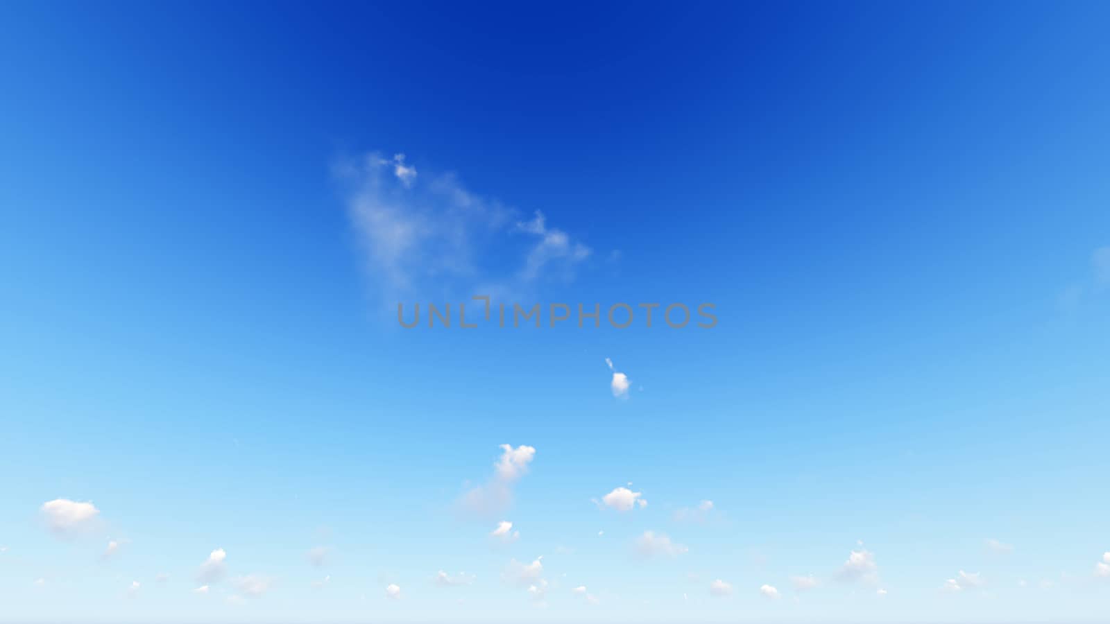 Cloudy blue sky abstract background, blue sky background with tiny clouds, 3d rendering

