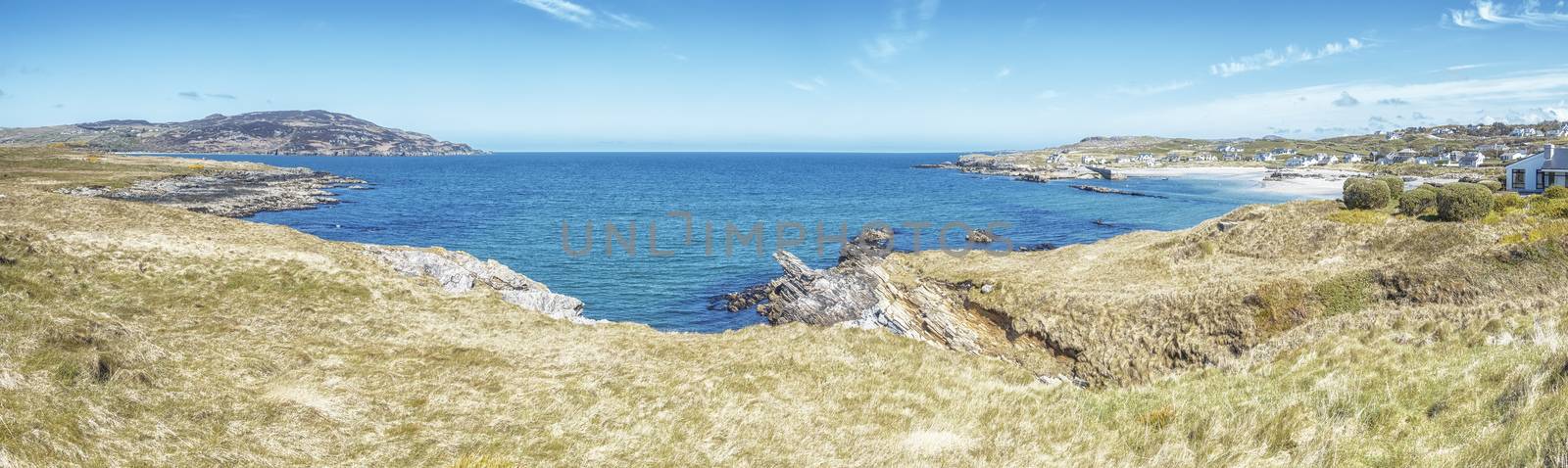 An image of a panoramic view of Donegal in Ireland