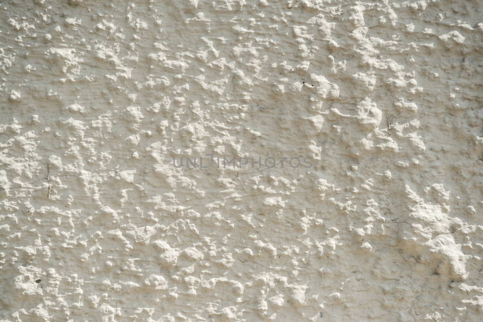 Aged cement stucco rough wall texture. Hard light. by skrotov