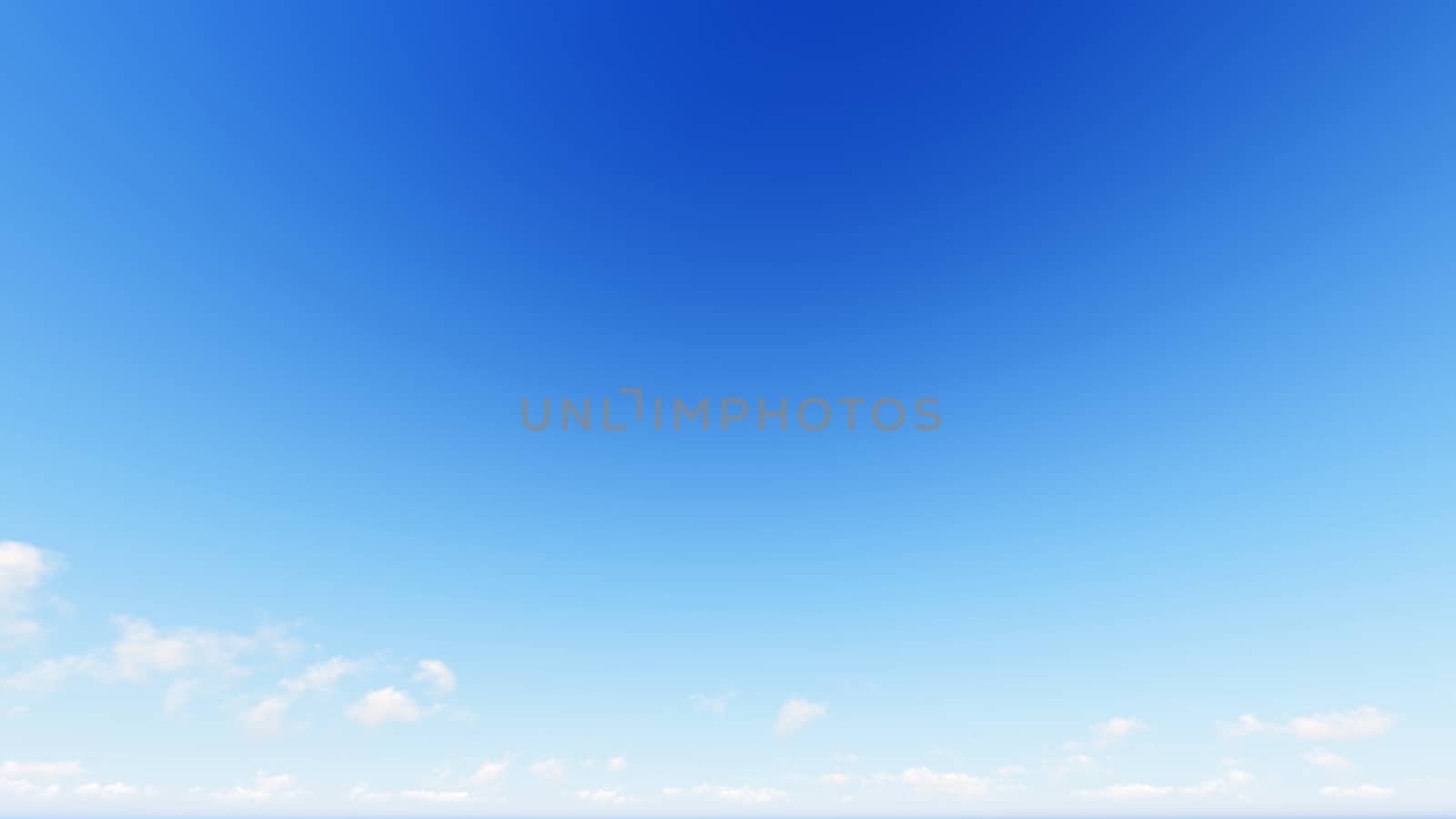 Cloudy blue sky abstract background, blue sky background with tiny clouds, 3d rendering

