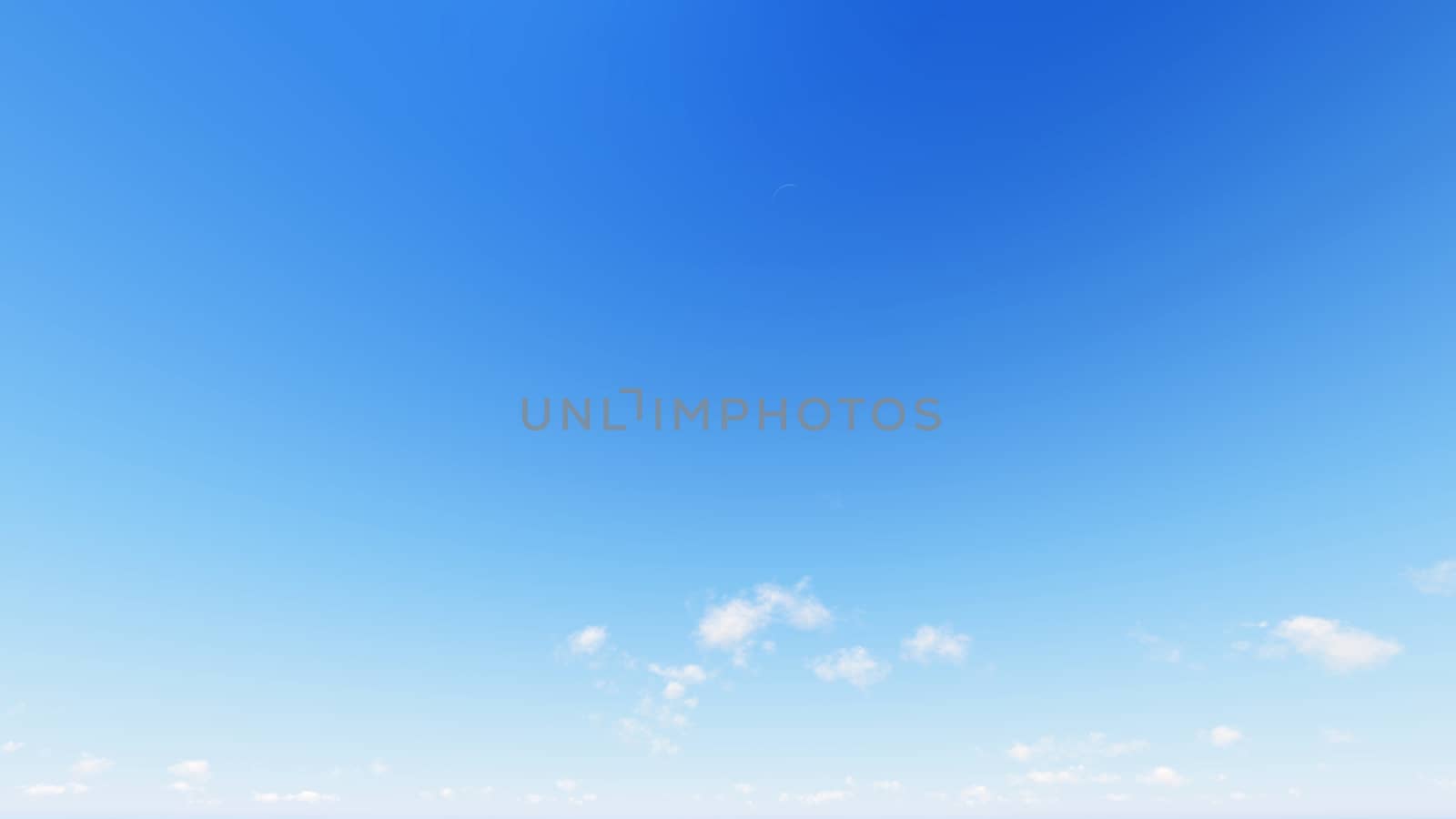 Cloudy blue sky abstract background, blue sky background with tiny clouds, 3d rendering

