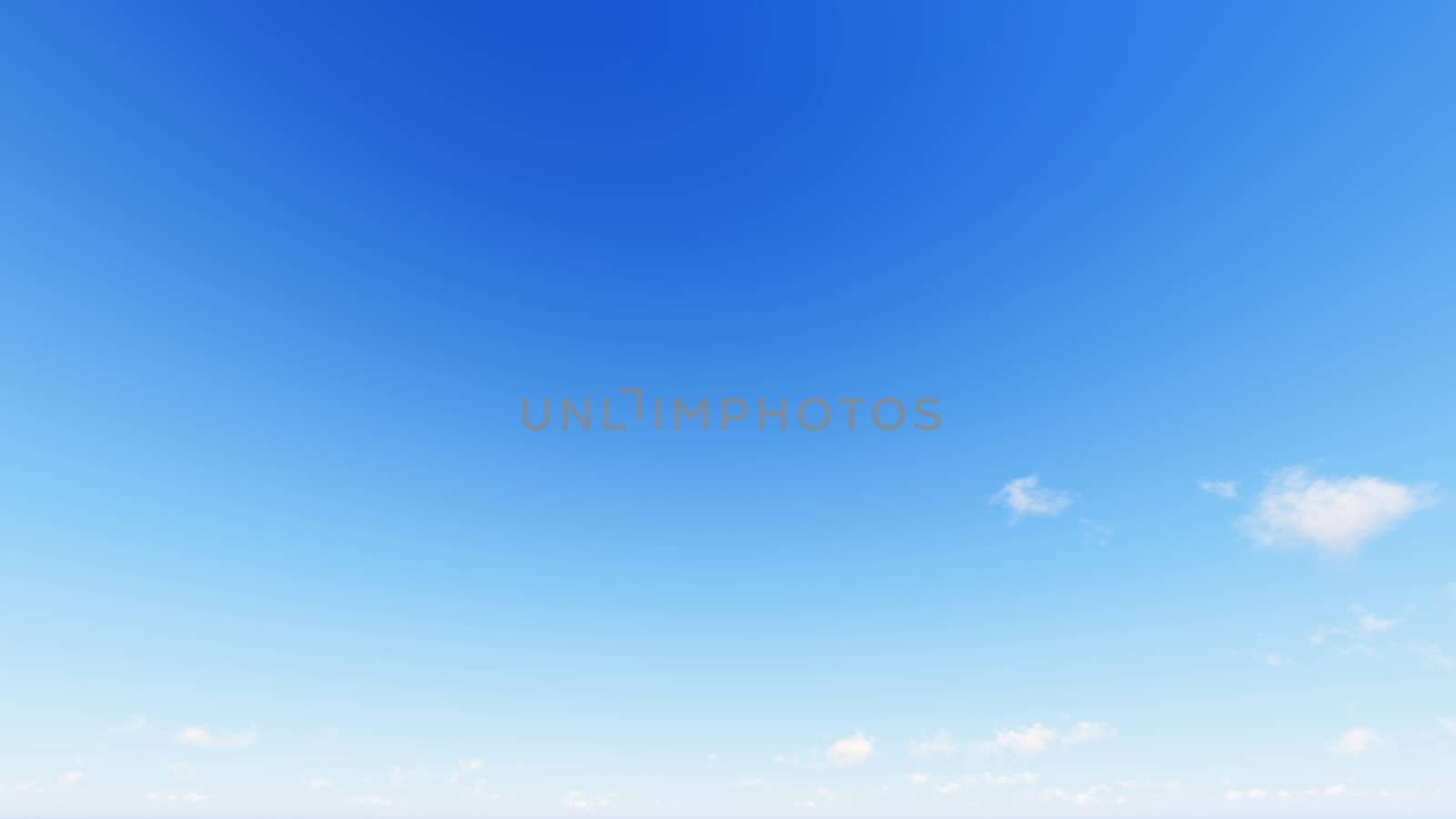 Cloudy blue sky abstract background, blue sky background with tiny clouds, 3d rendering

