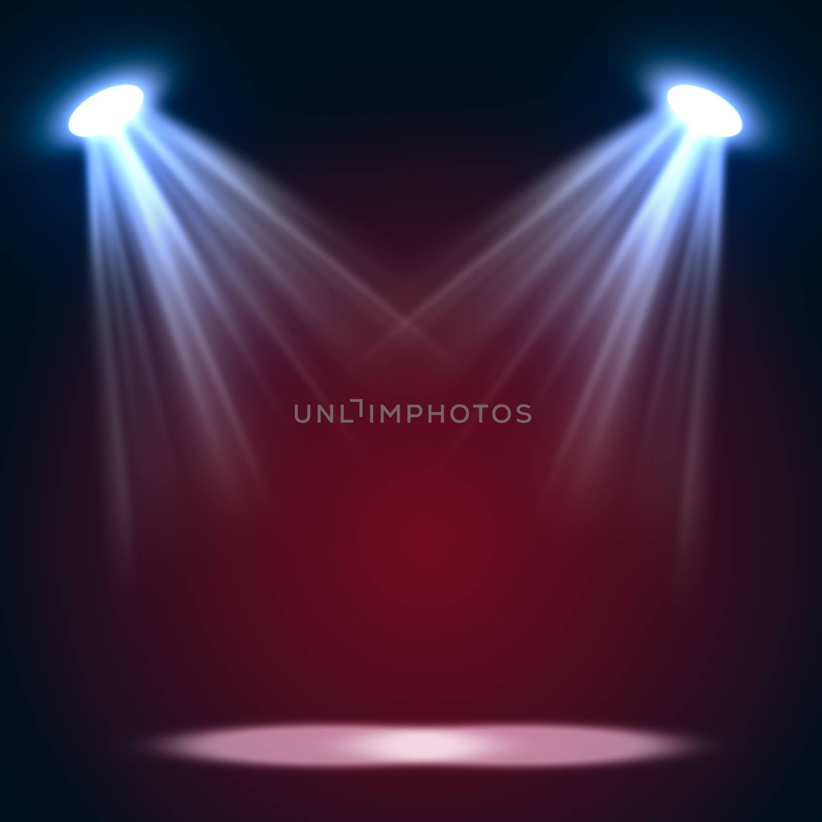 Abstract magic light background. Empty copy space for exhibition