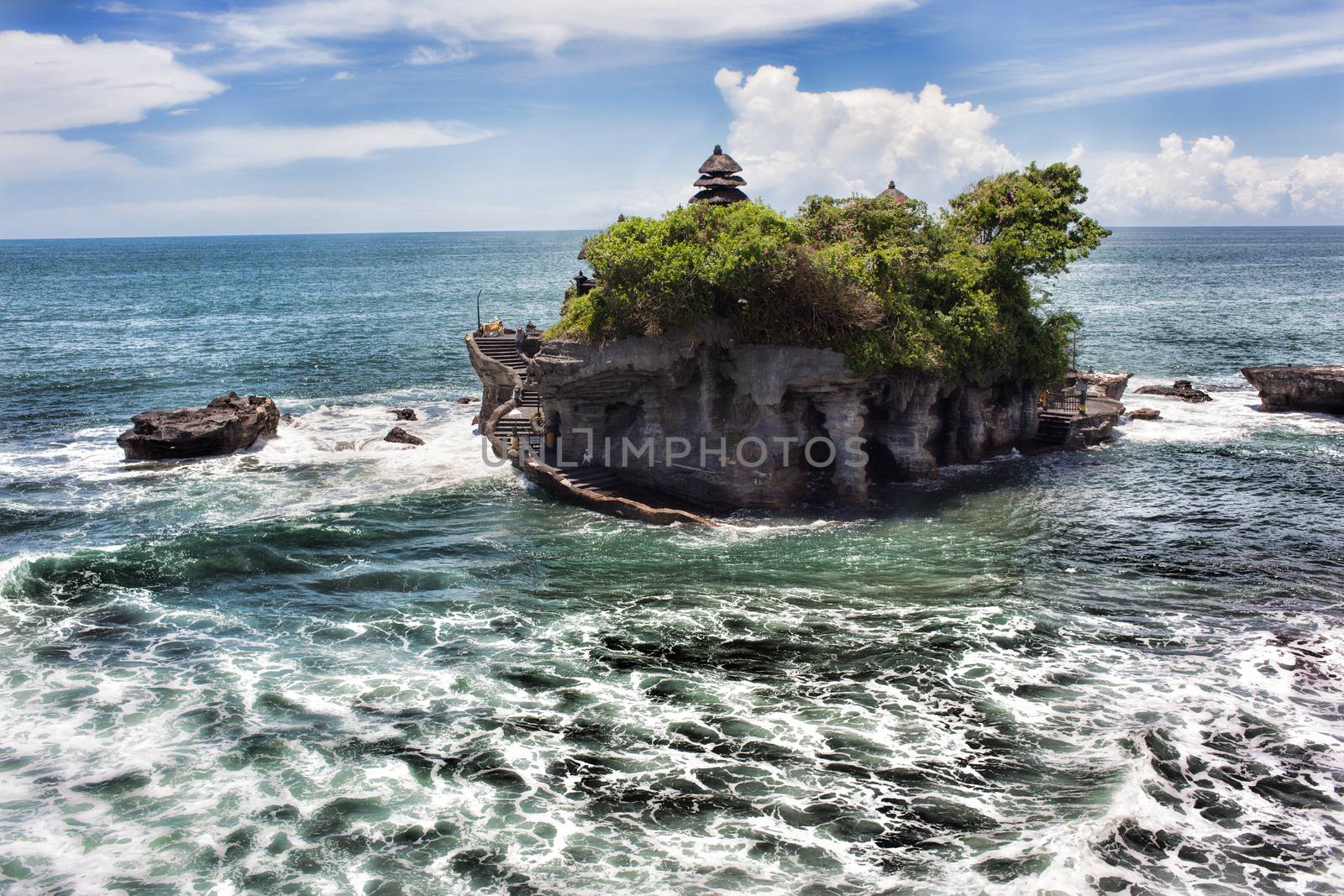 tanalot temple in eastern Bali by fotoru