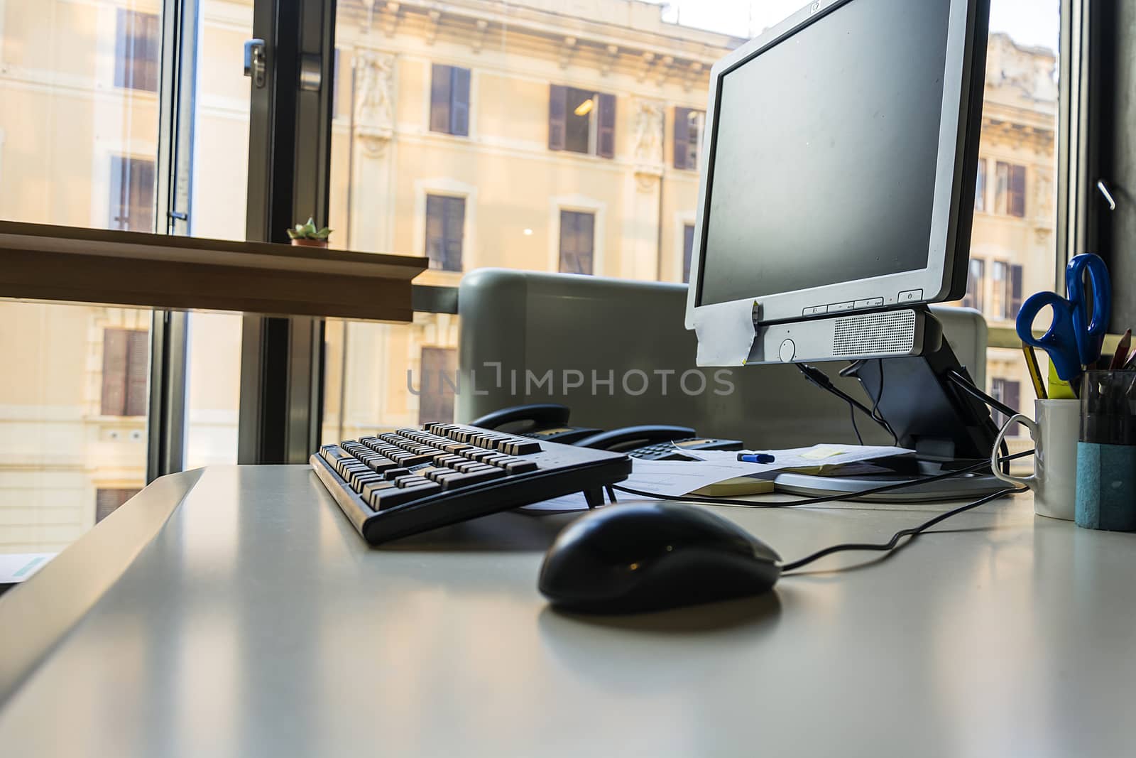 Modern Office Workspace by rarrarorro