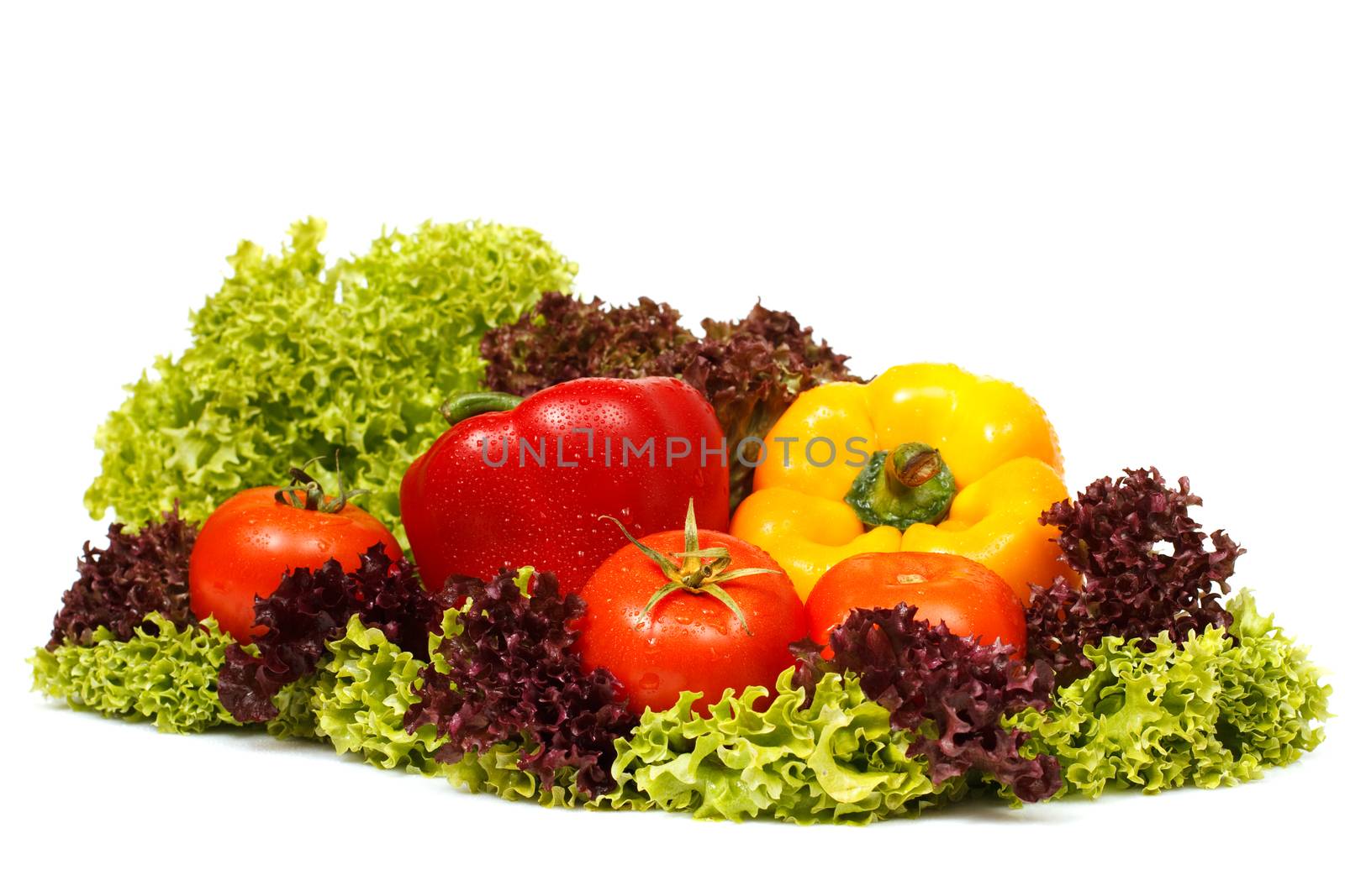 Fresh vegetables decoration by MilanMarkovic78