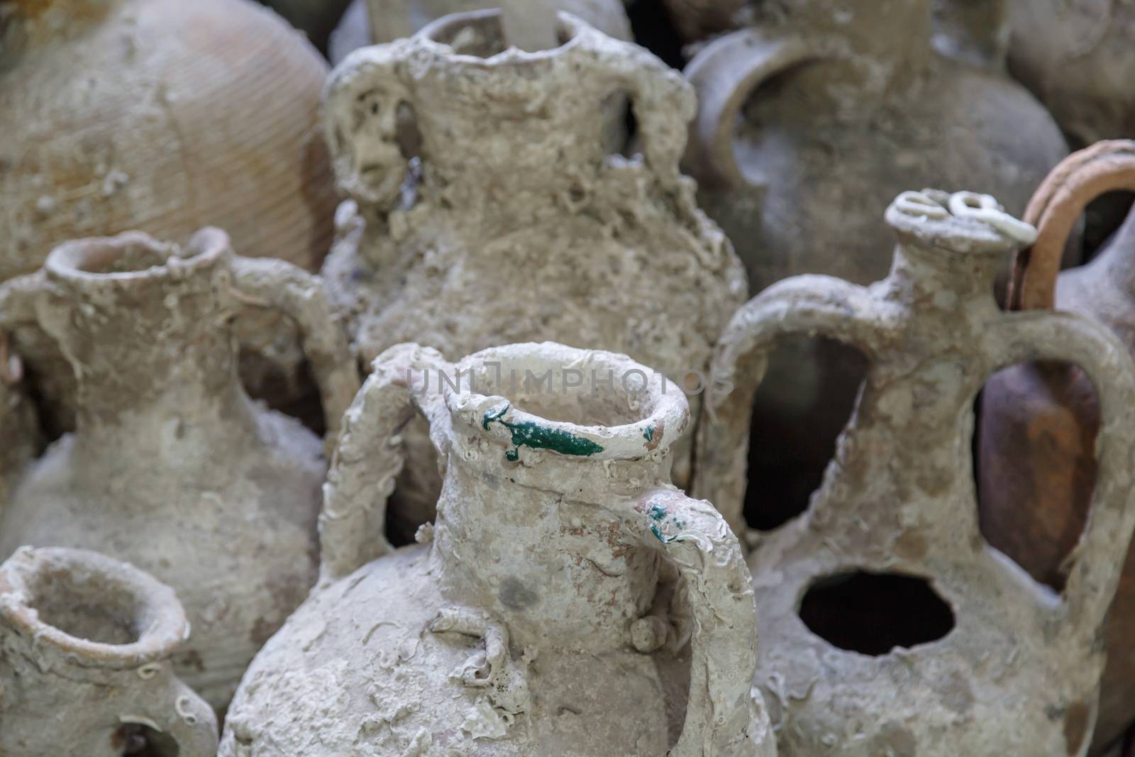 Group of Ancient Amphoras by niglaynike