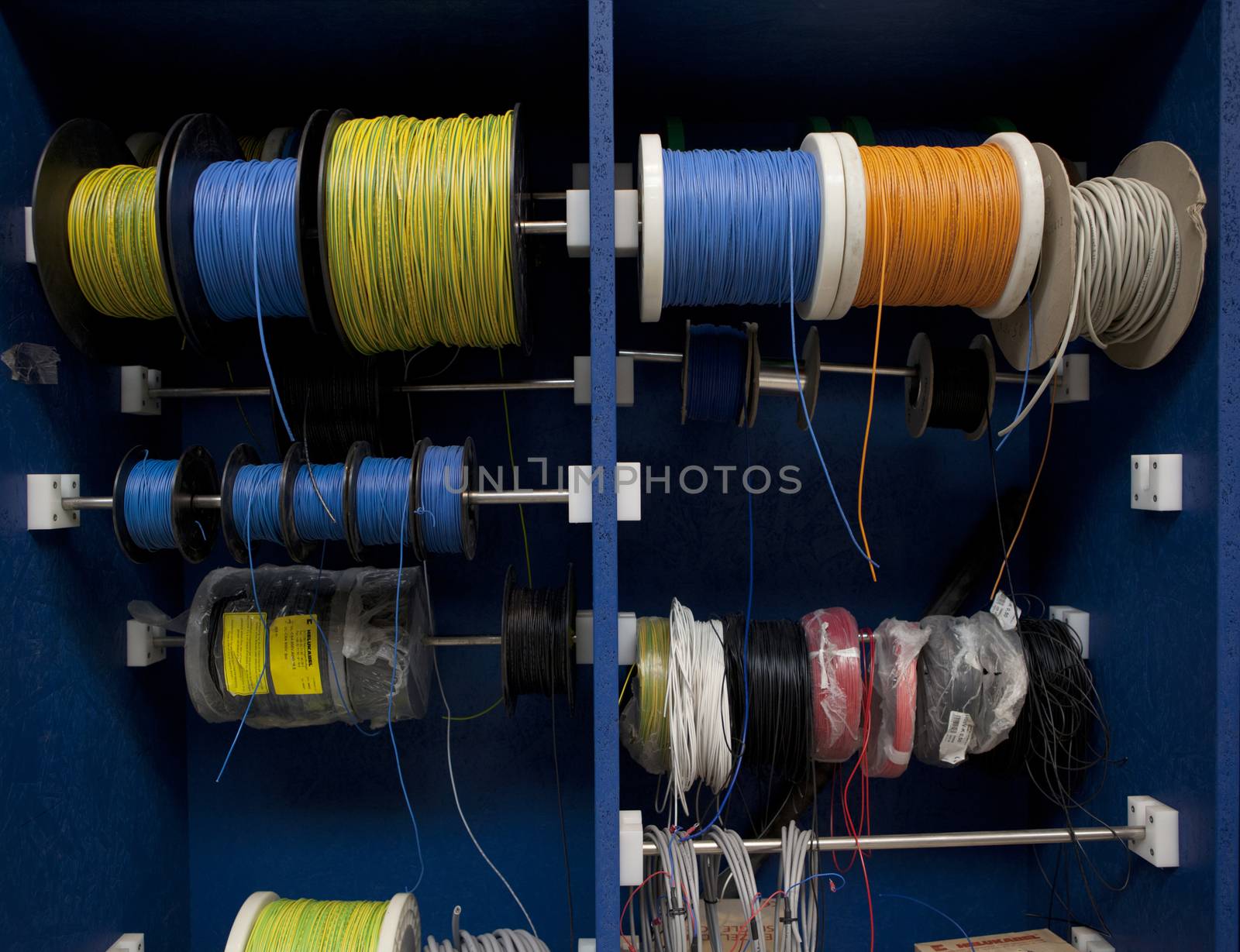 factory stockroom wires shel