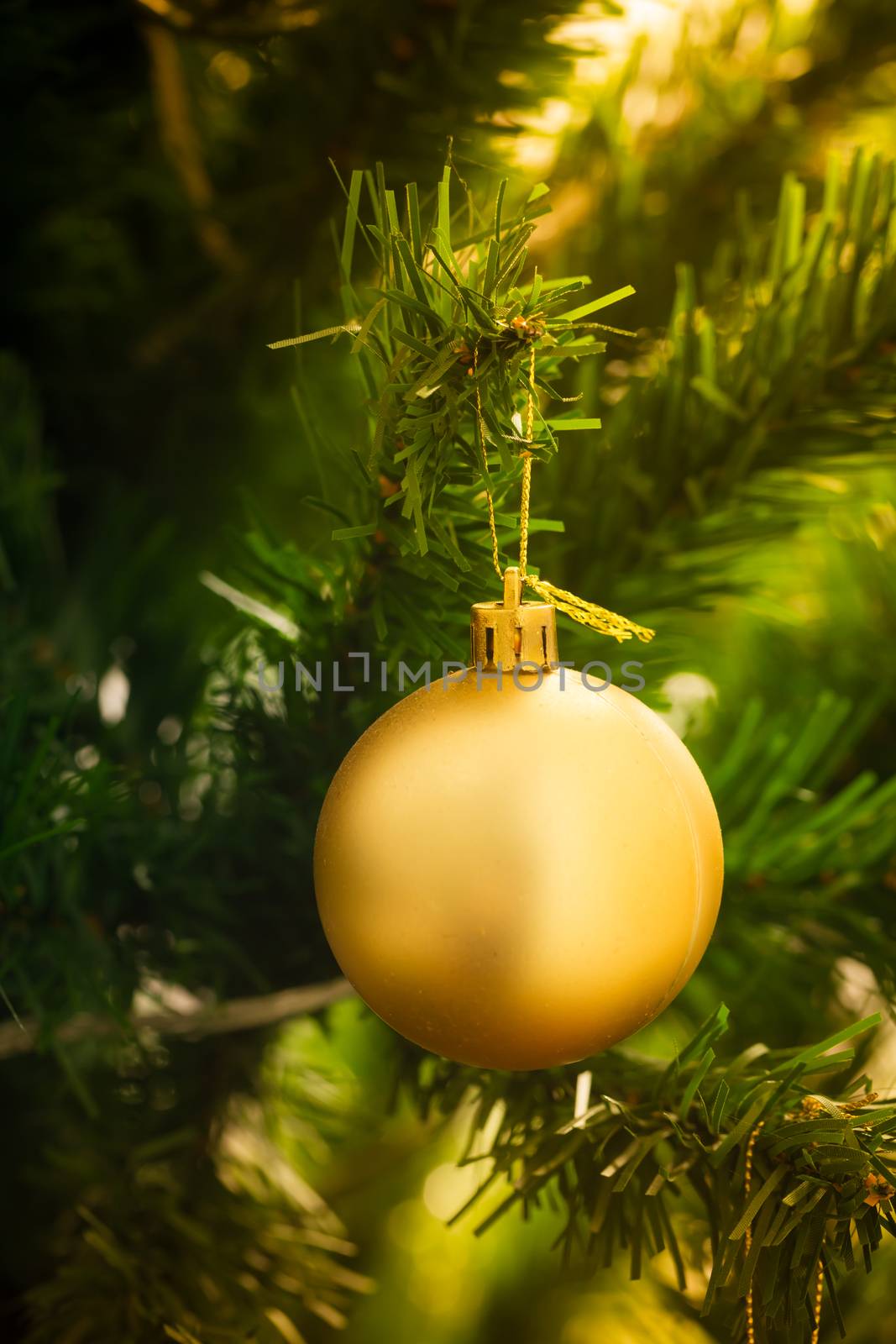 an accessory for decoration on  christmas tree