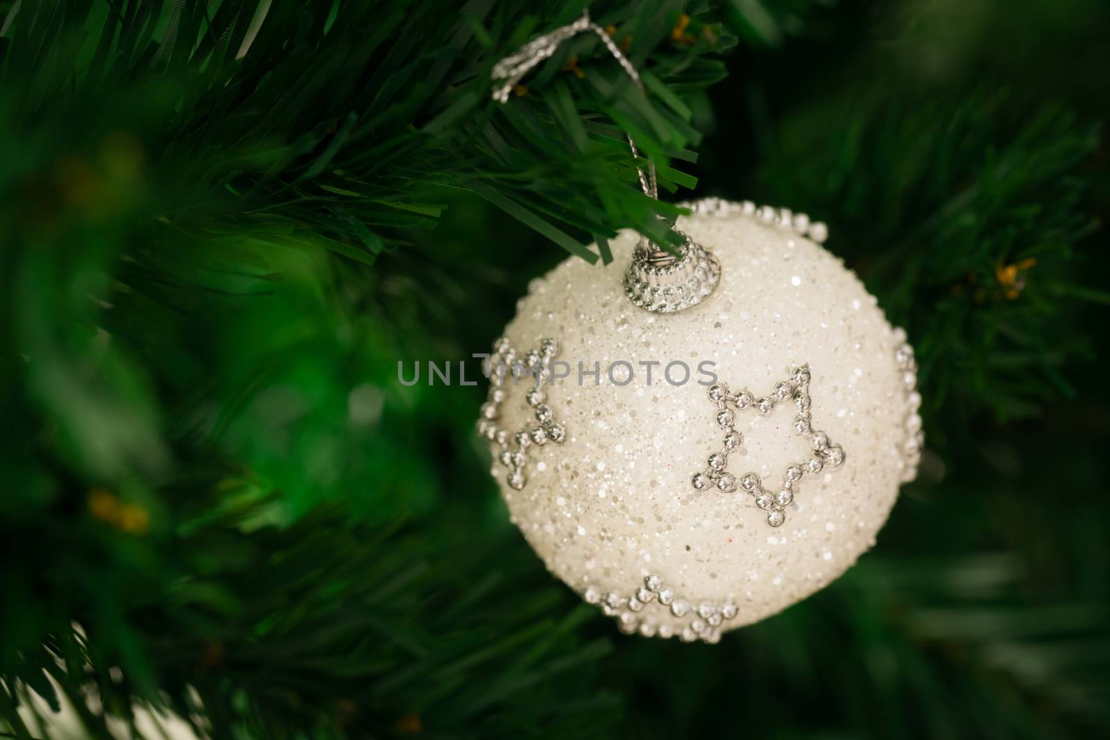 an accessory for decoration on  christmas tree