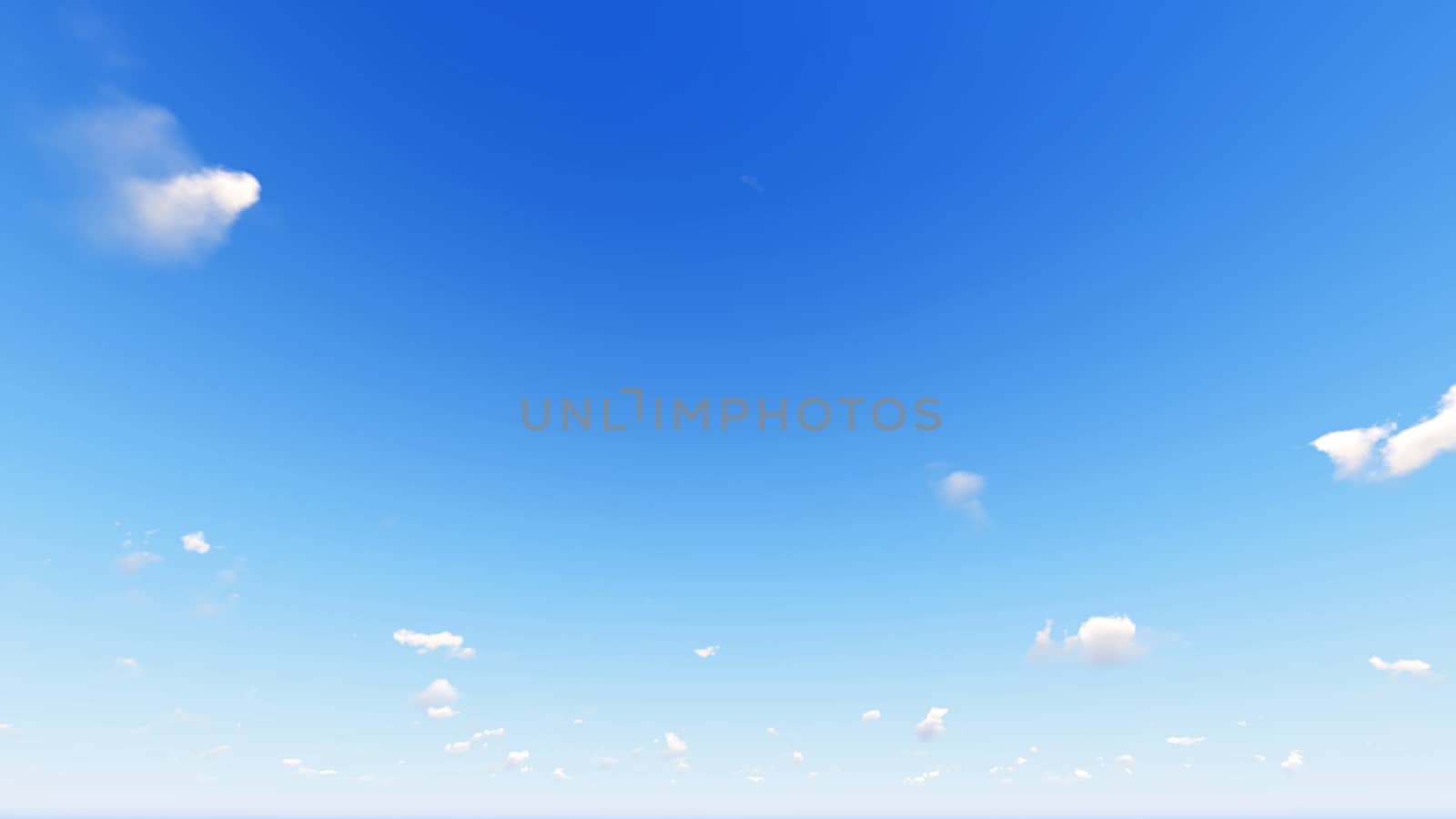 Cloudy blue sky abstract background, blue sky background with tiny clouds, 3d rendering

