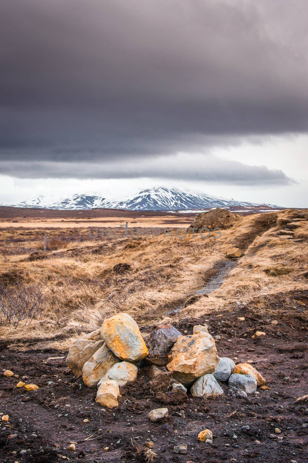 Rocks in a highland landscape by Sportactive