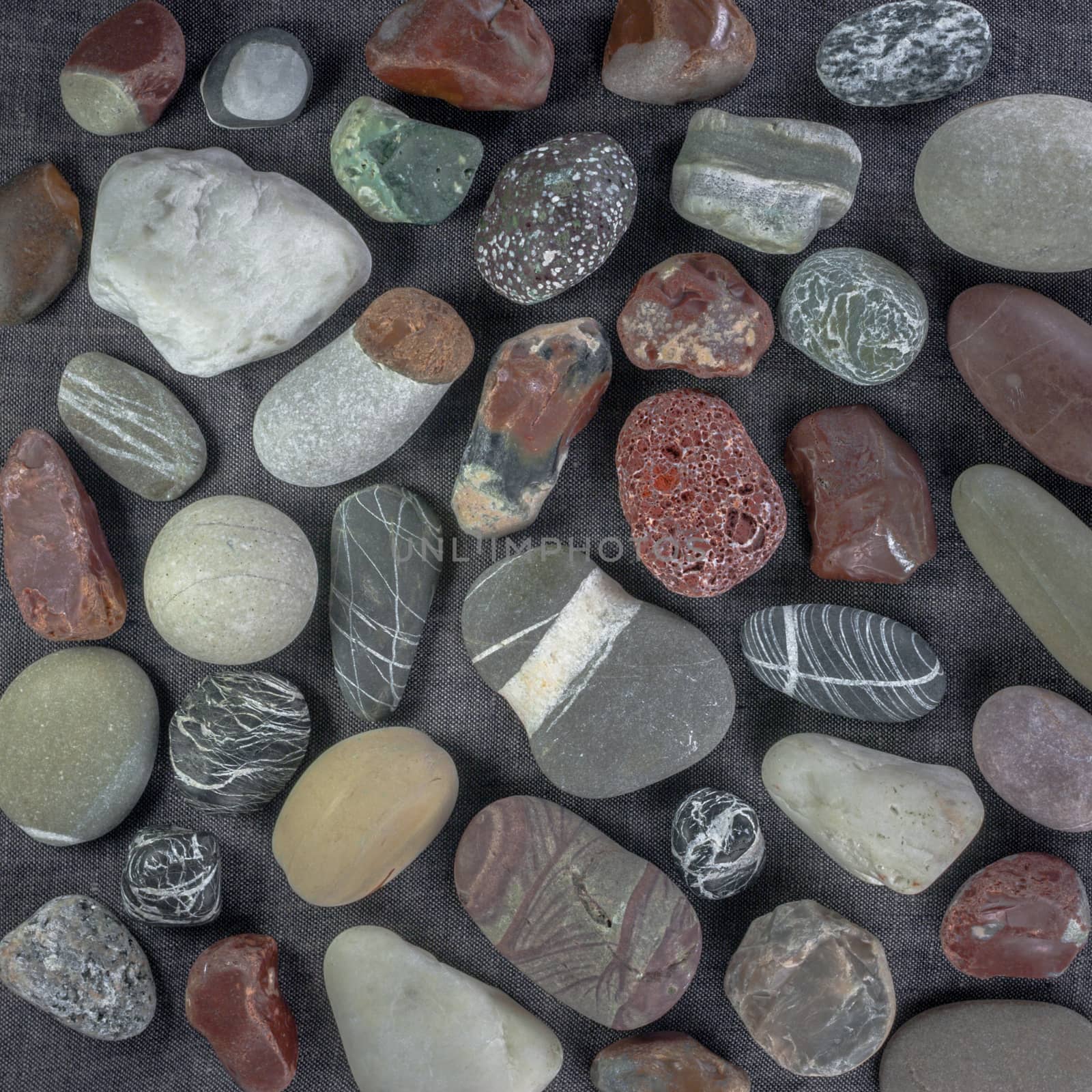 sea stones, perfect background for your concept or project