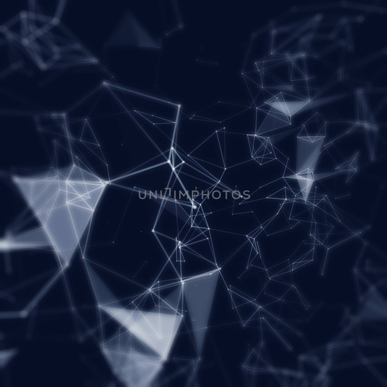 Abstract network connection background by sermax55