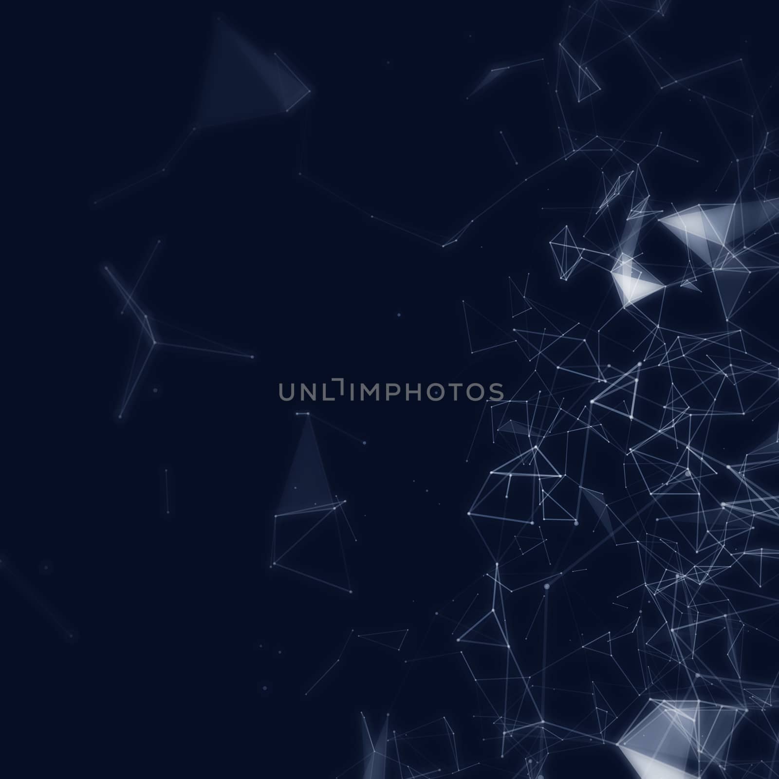 Abstract network connection background by sermax55