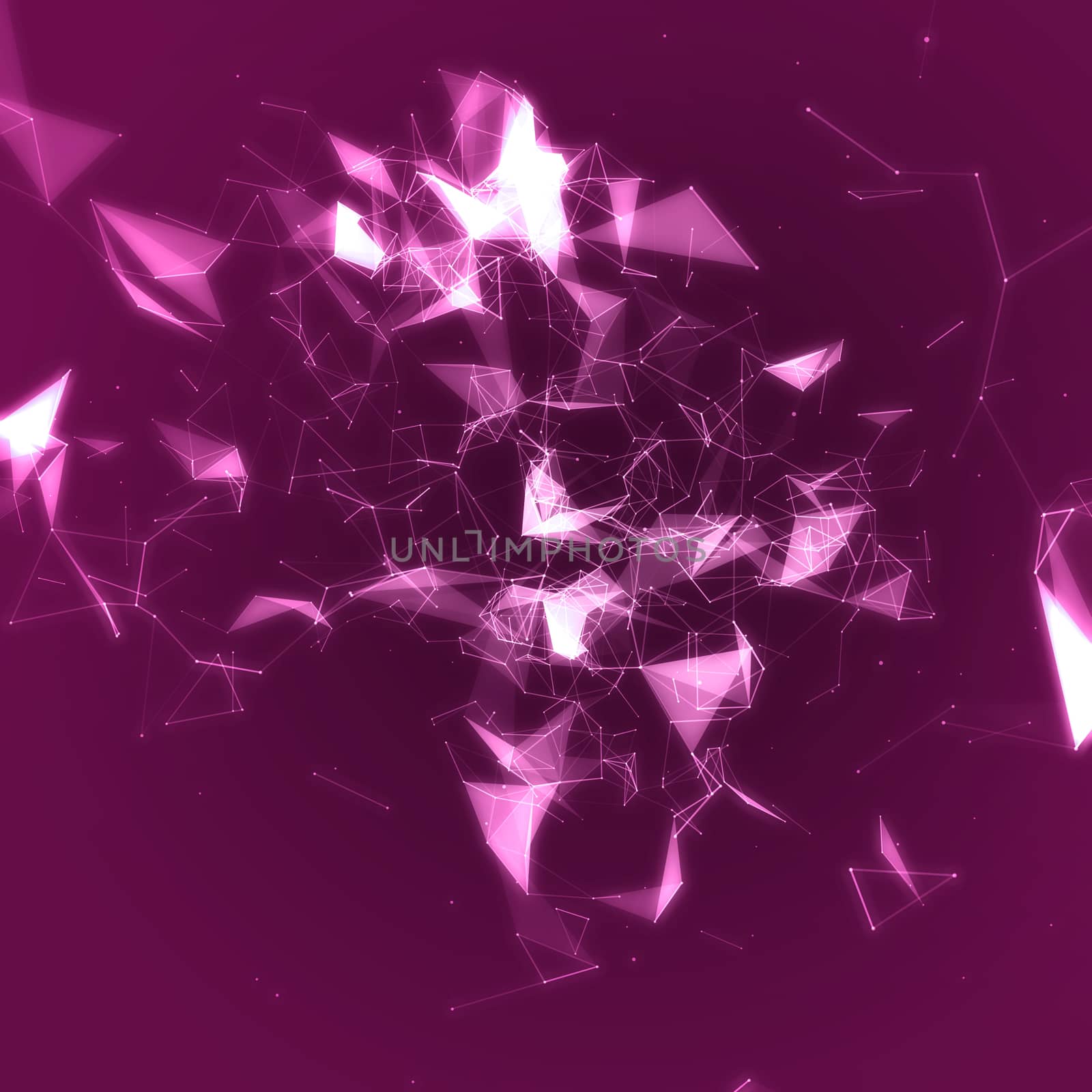 Abstract network connection background by sermax55