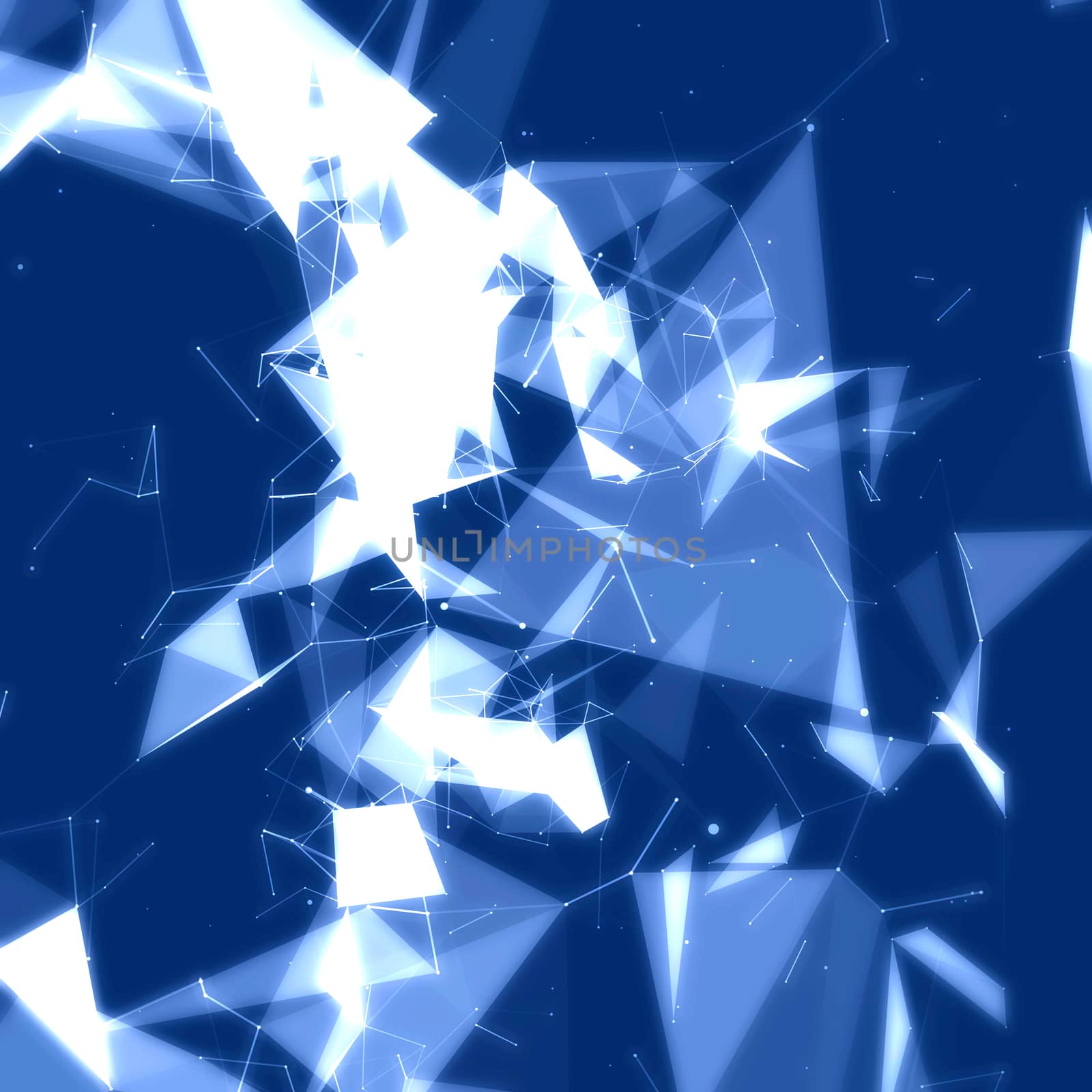 Abstract network connection background by sermax55