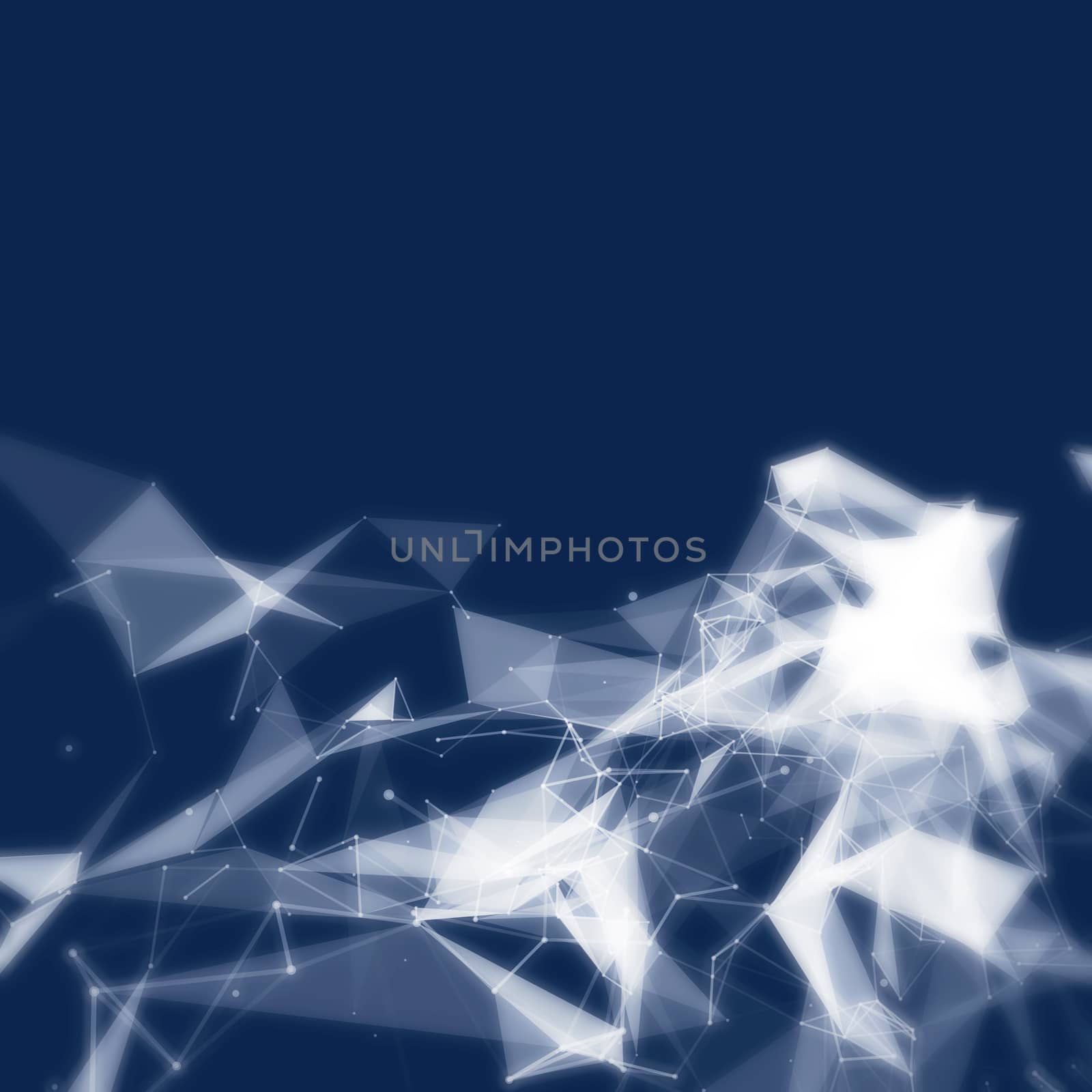 Abstract network connection background by sermax55