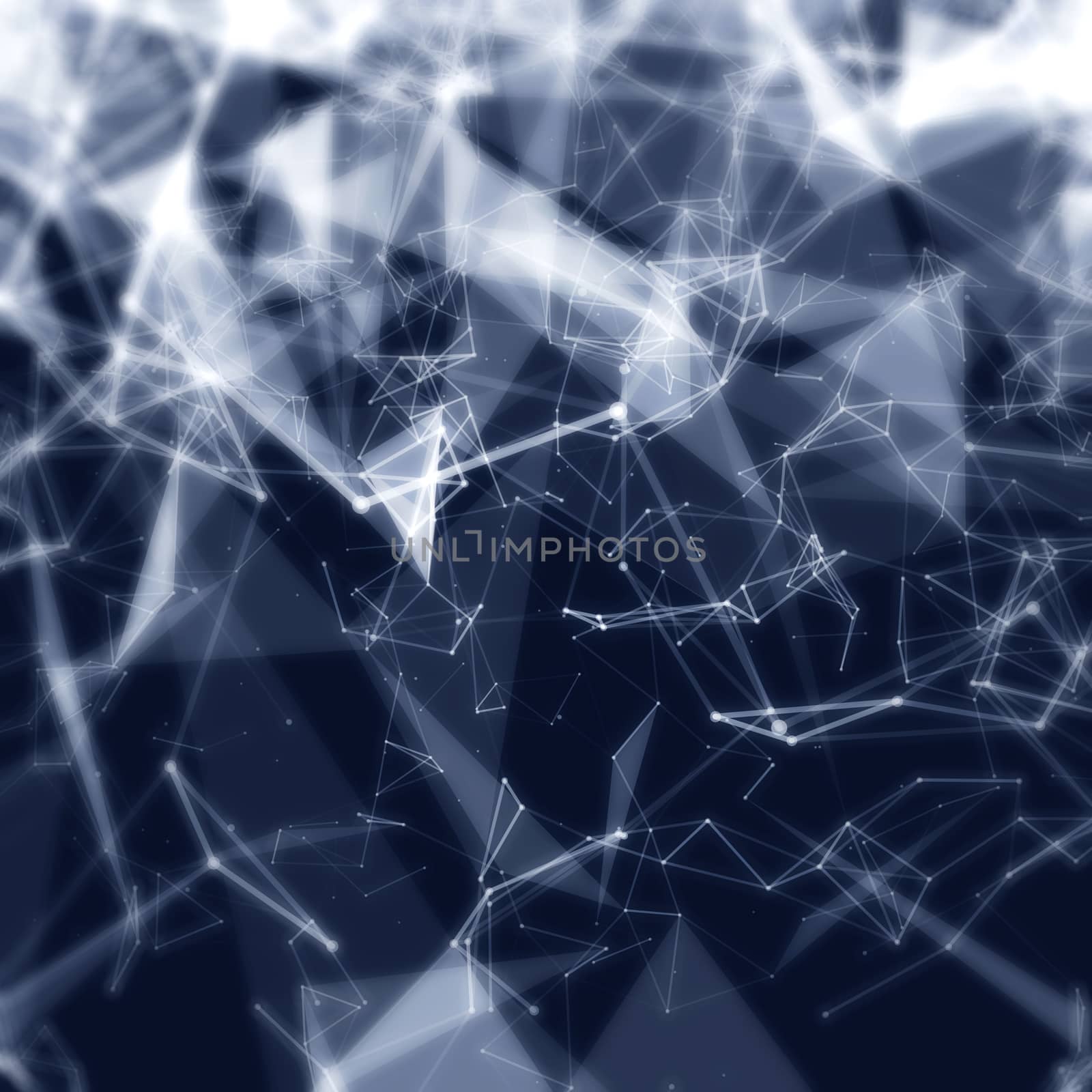 Abstract network connection background by sermax55