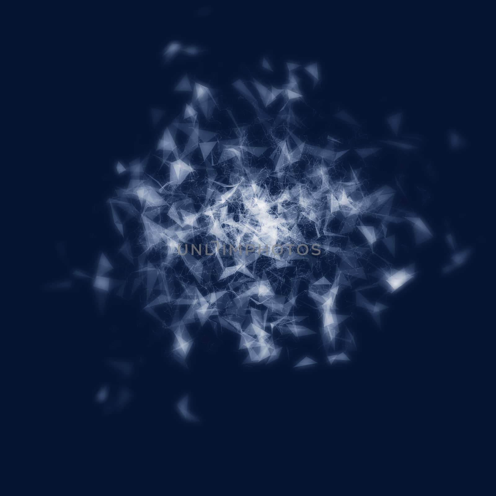 Abstract network connection background by sermax55