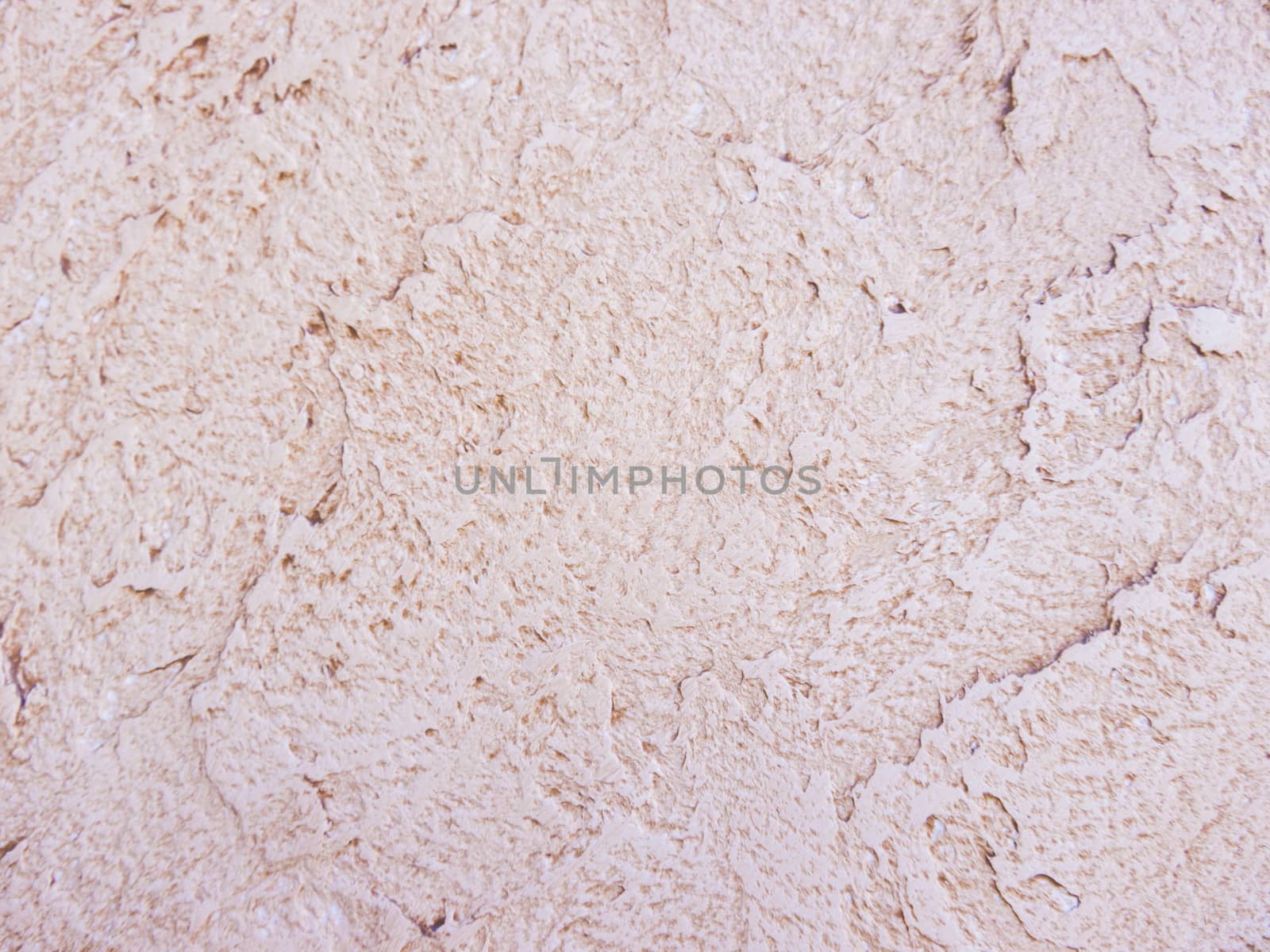 Beige Plastered Concrete Wall Background Texture Detail