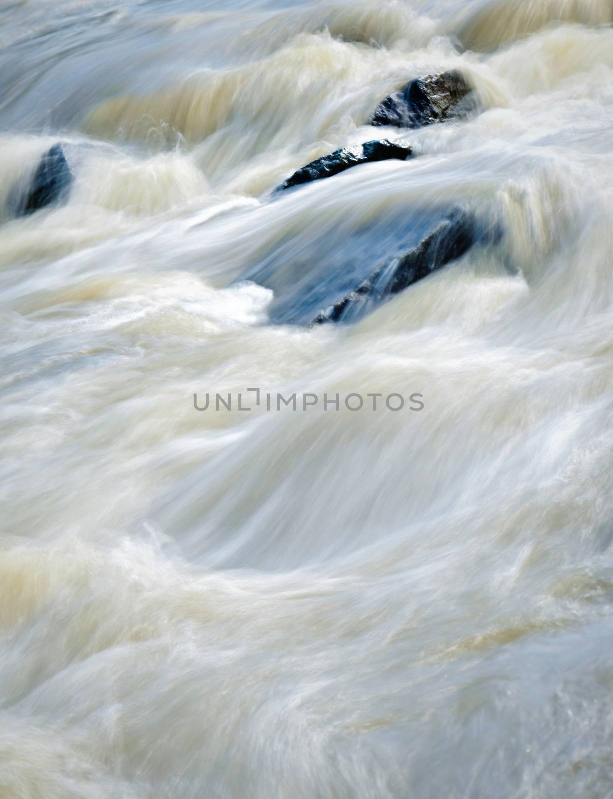 detail wild white water river by Ahojdoma