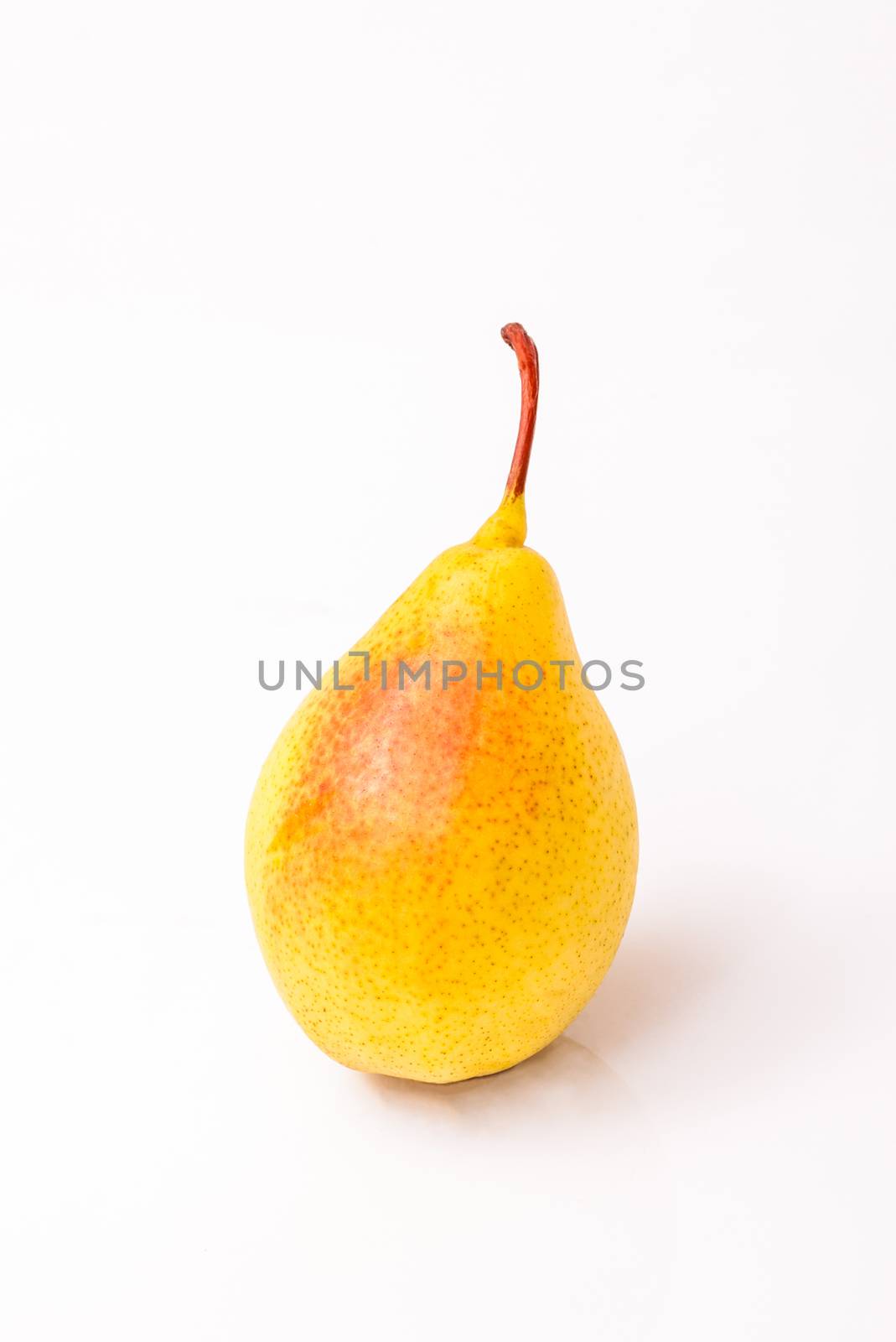 Pear isolated on white background by mitakag