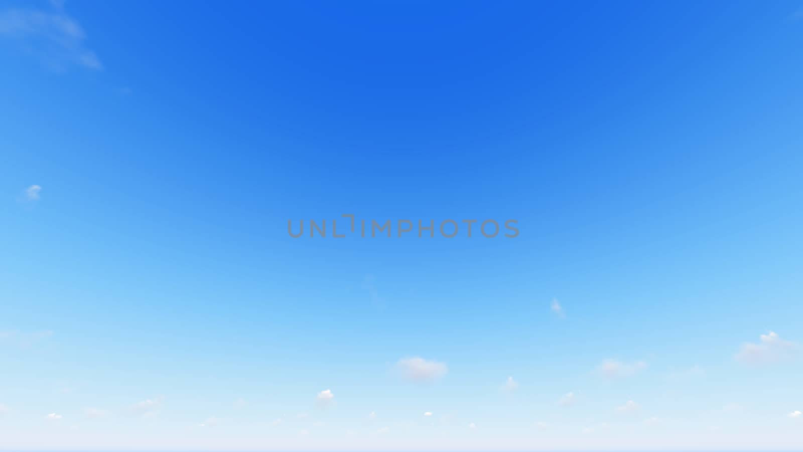 Cloudy blue sky abstract background, blue sky background with tiny clouds, 3d rendering

