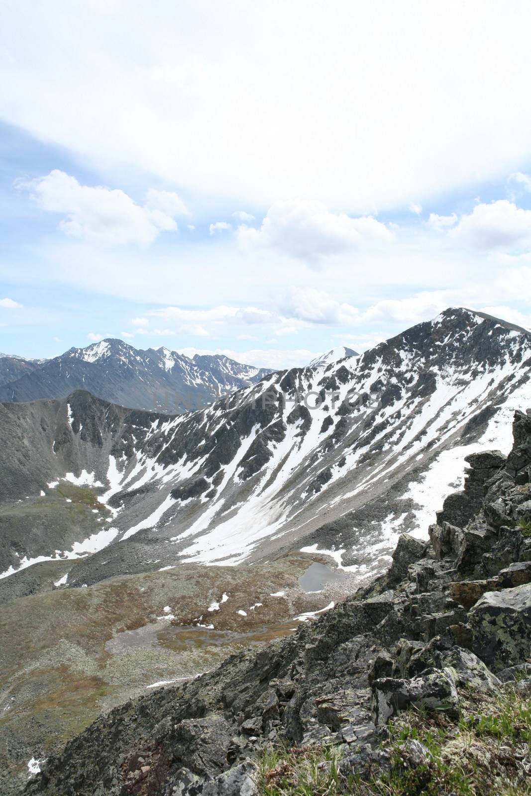 Altai region Russia mountain landscapes