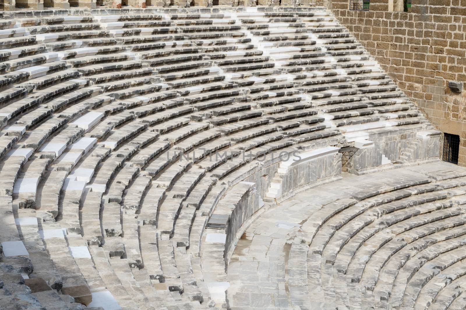 Aspendos Amphitheater View by niglaynike