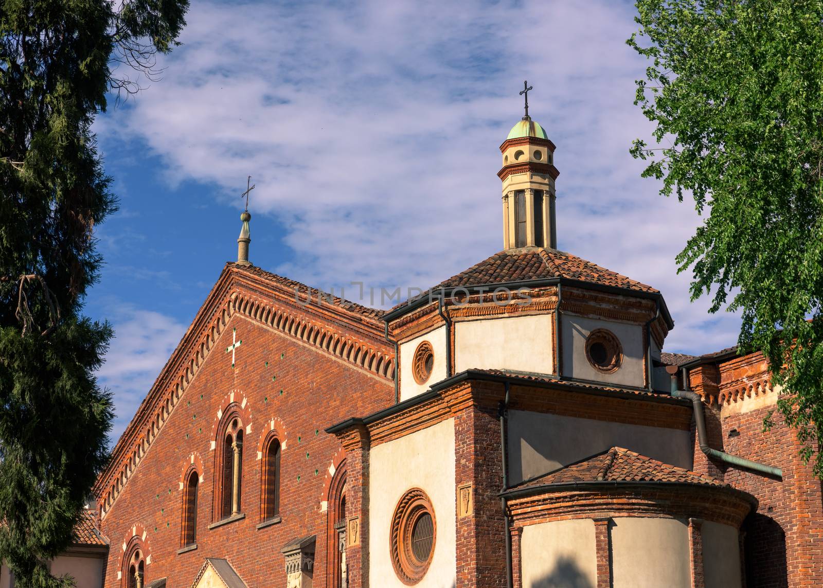 church Sant Eustorgio Milan by Robertobinetti70