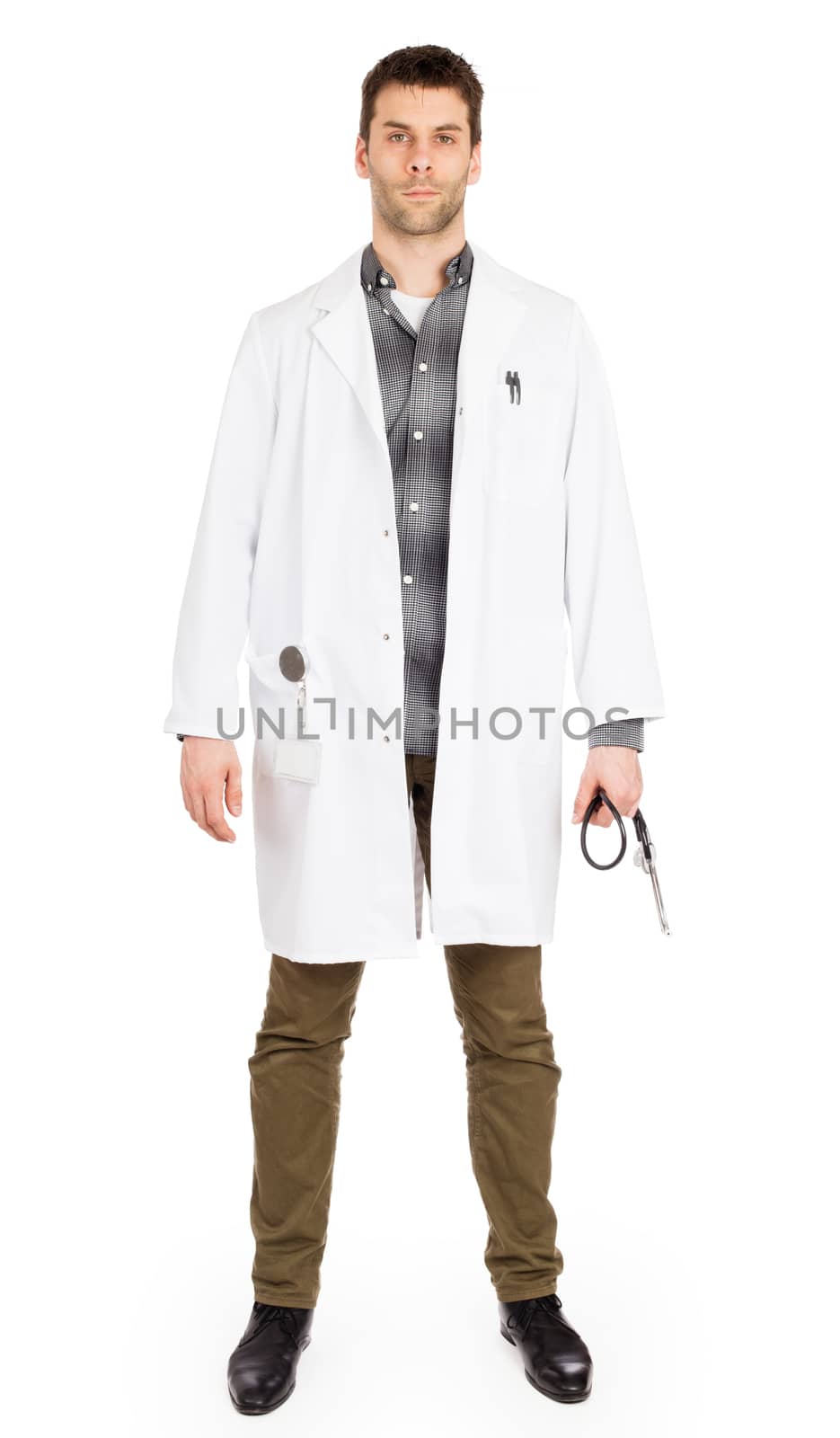 Male doctor, concept of healthcare and medicine by michaklootwijk