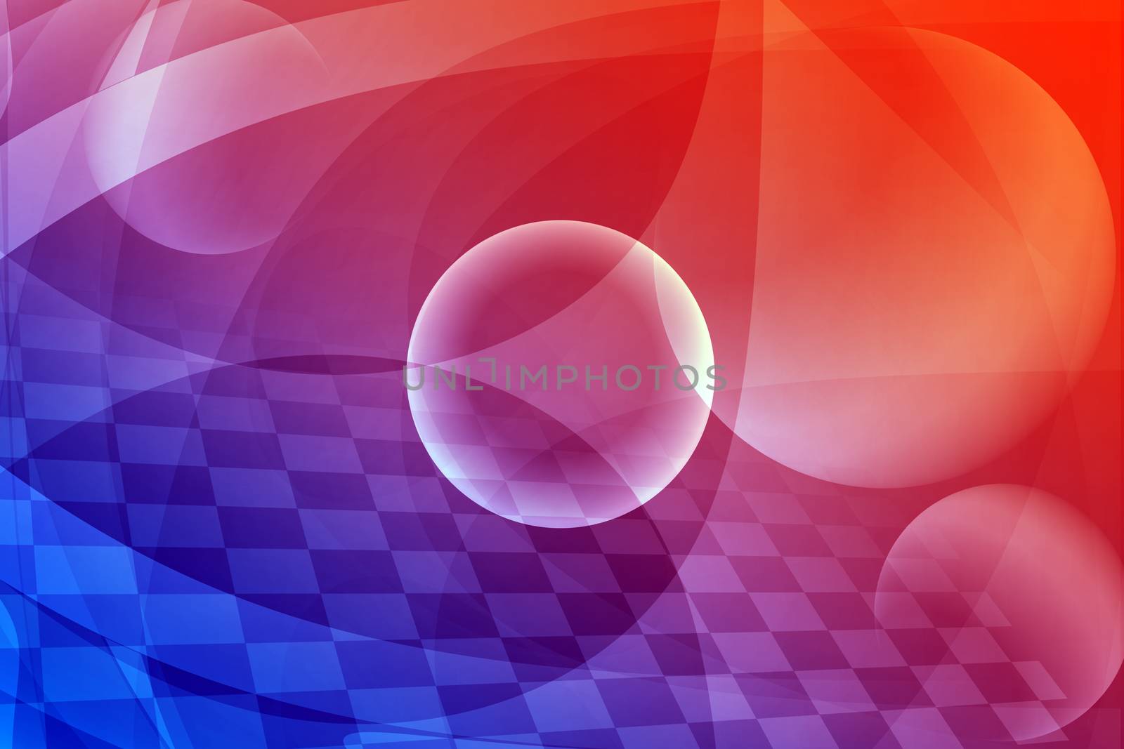 Abstract colorful background with rounds and circles