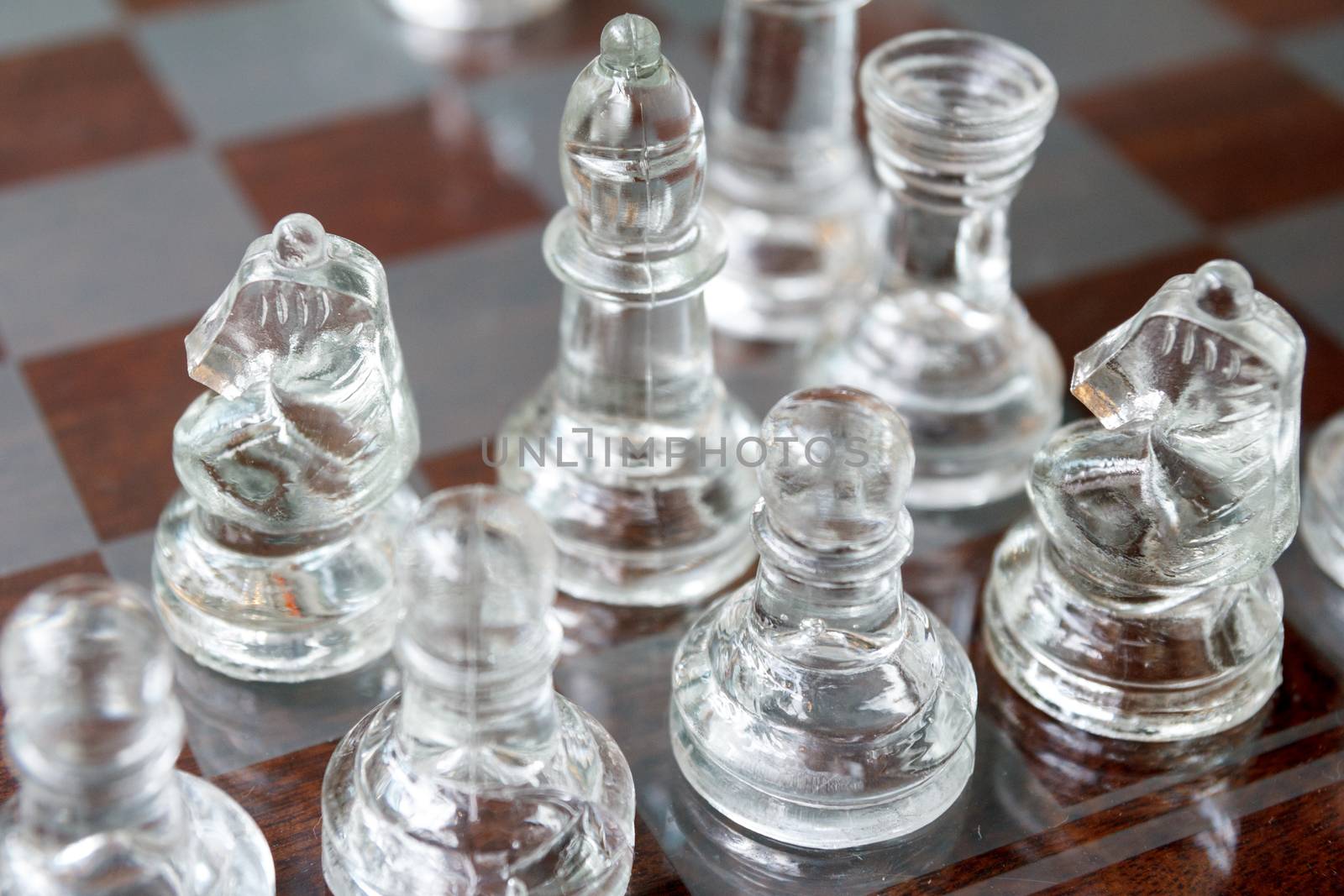 Glowing Chess Set