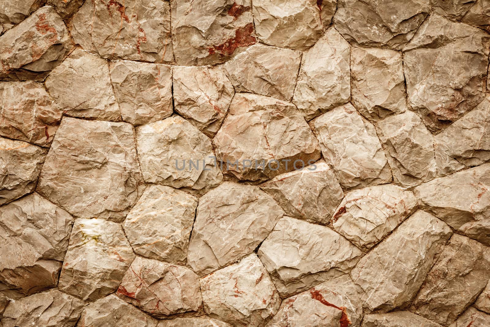 Modern Stone Wall Close-Up by letoakin