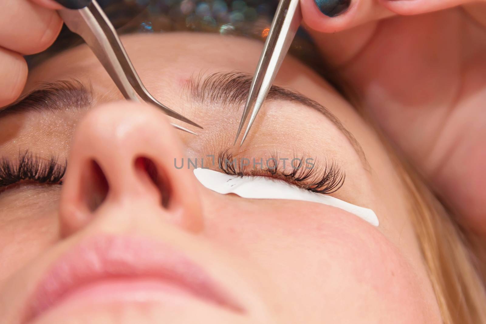 eyelash extension process, the beauty industry beauty salons las by KoliadzynskaIryna