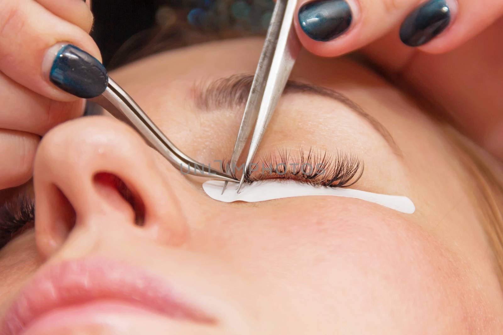 eyelash extension process, the beauty industry beauty salons las by KoliadzynskaIryna