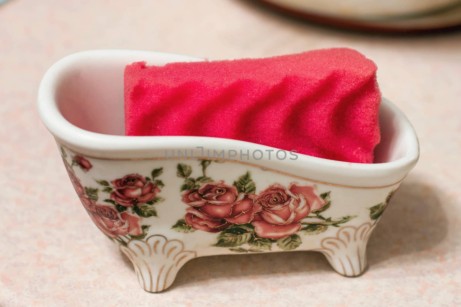 sponge for washing dishes bright color