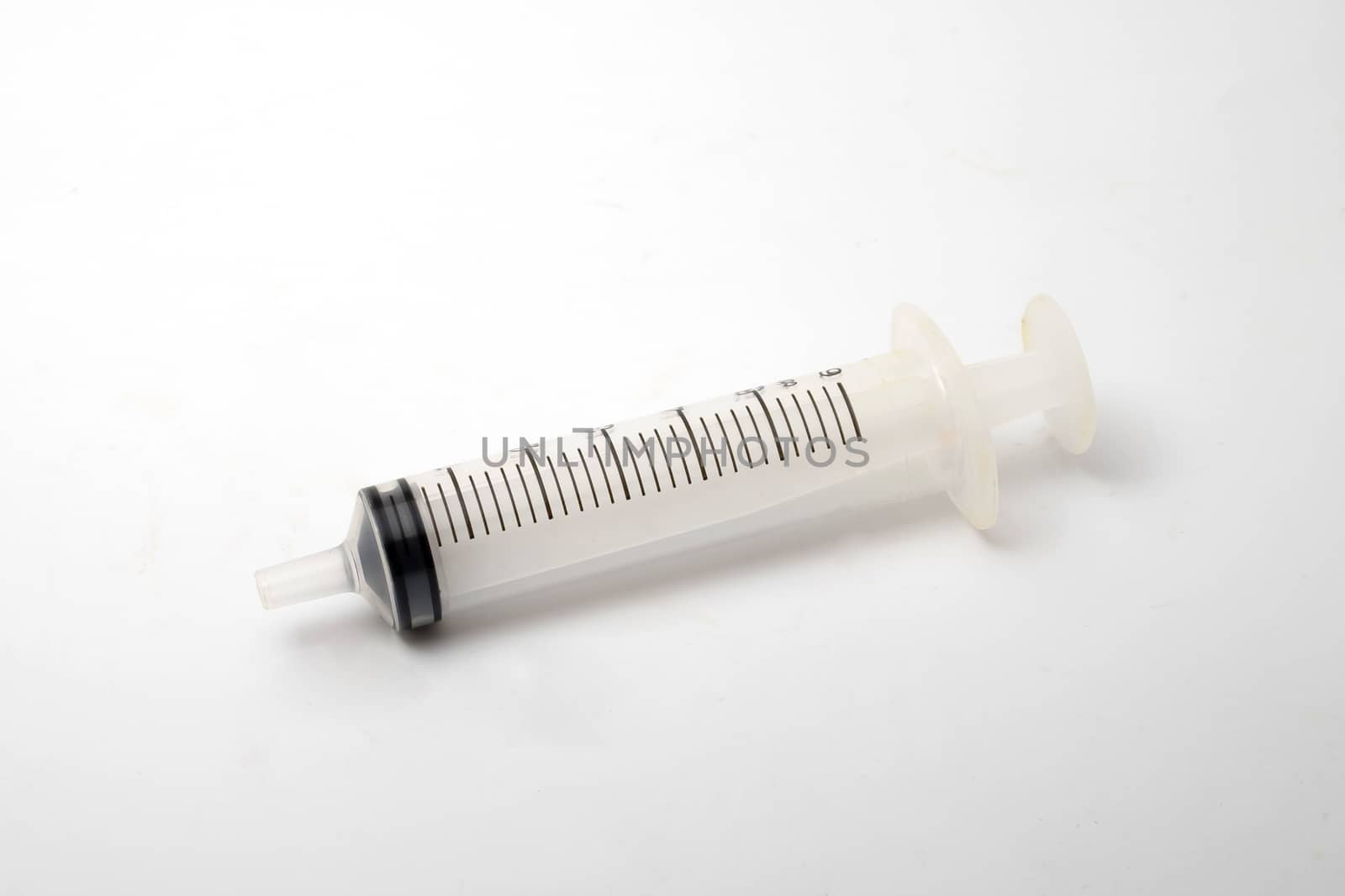Large feeding syringe isolated on a white background by art9858