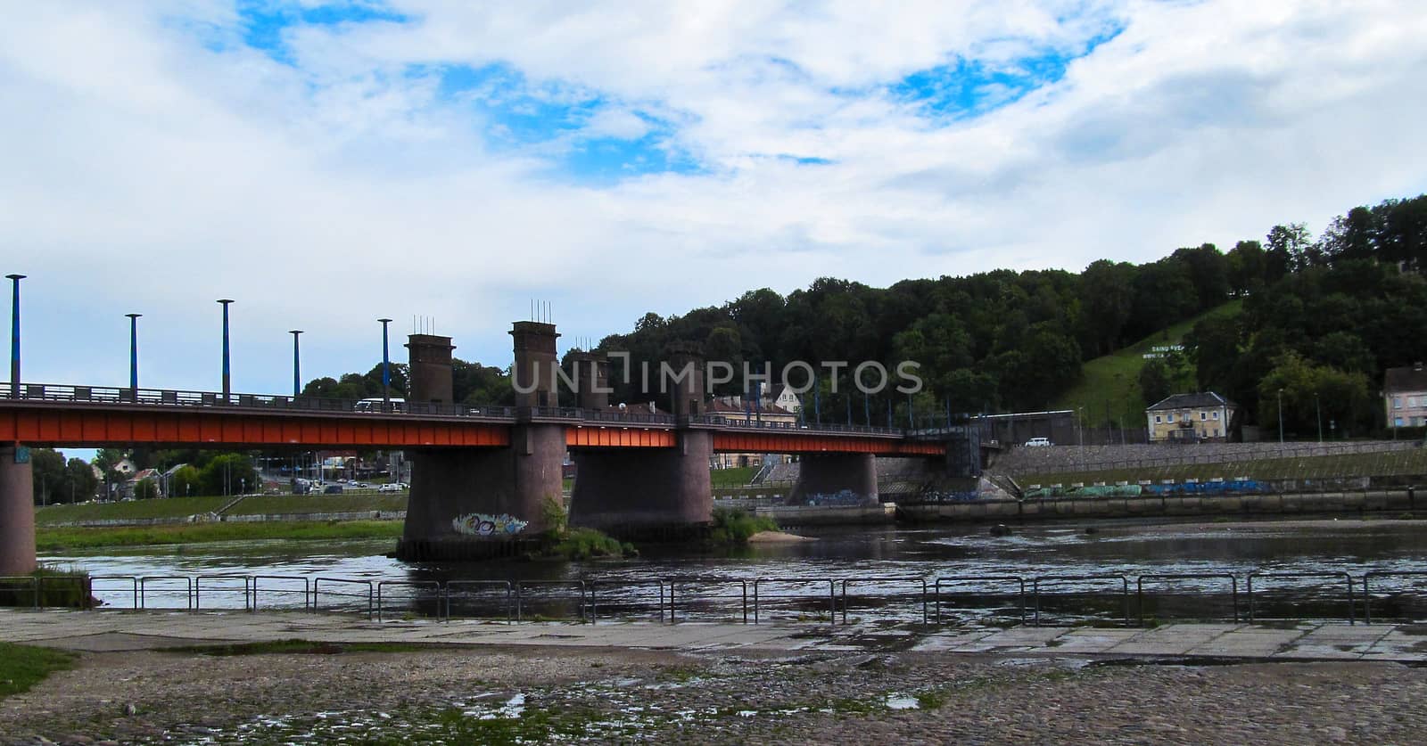 The photo was taken in the city of Kaunas, Lithuania                               