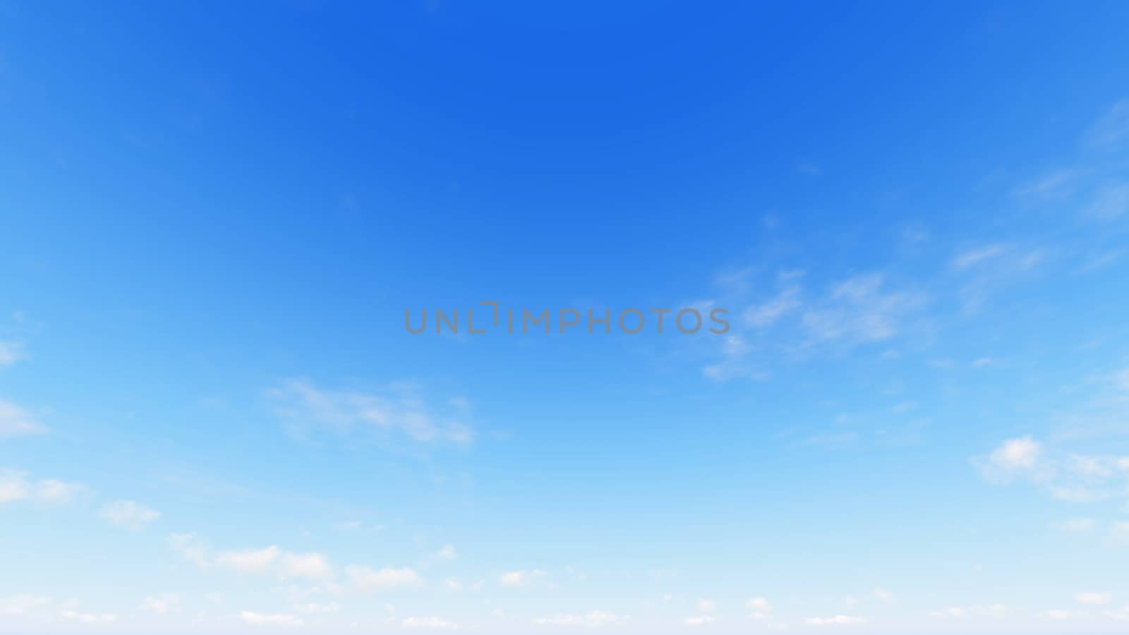 Cloudy blue sky abstract background, blue sky background with tiny clouds, 3d rendering

