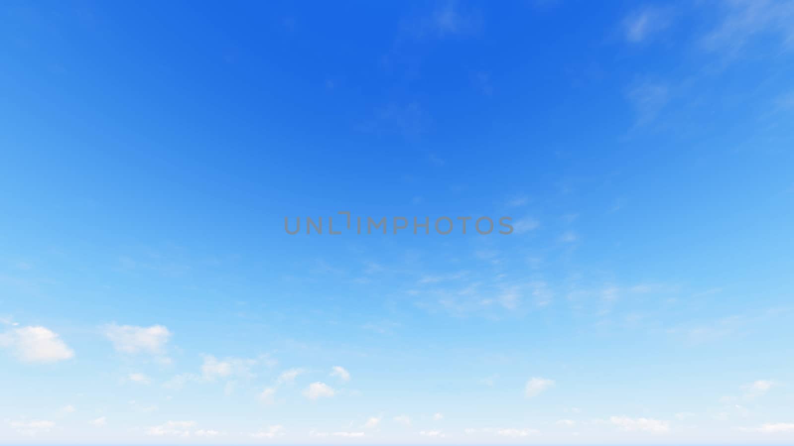 Cloudy blue sky abstract background, blue sky background with tiny clouds, 3d rendering

