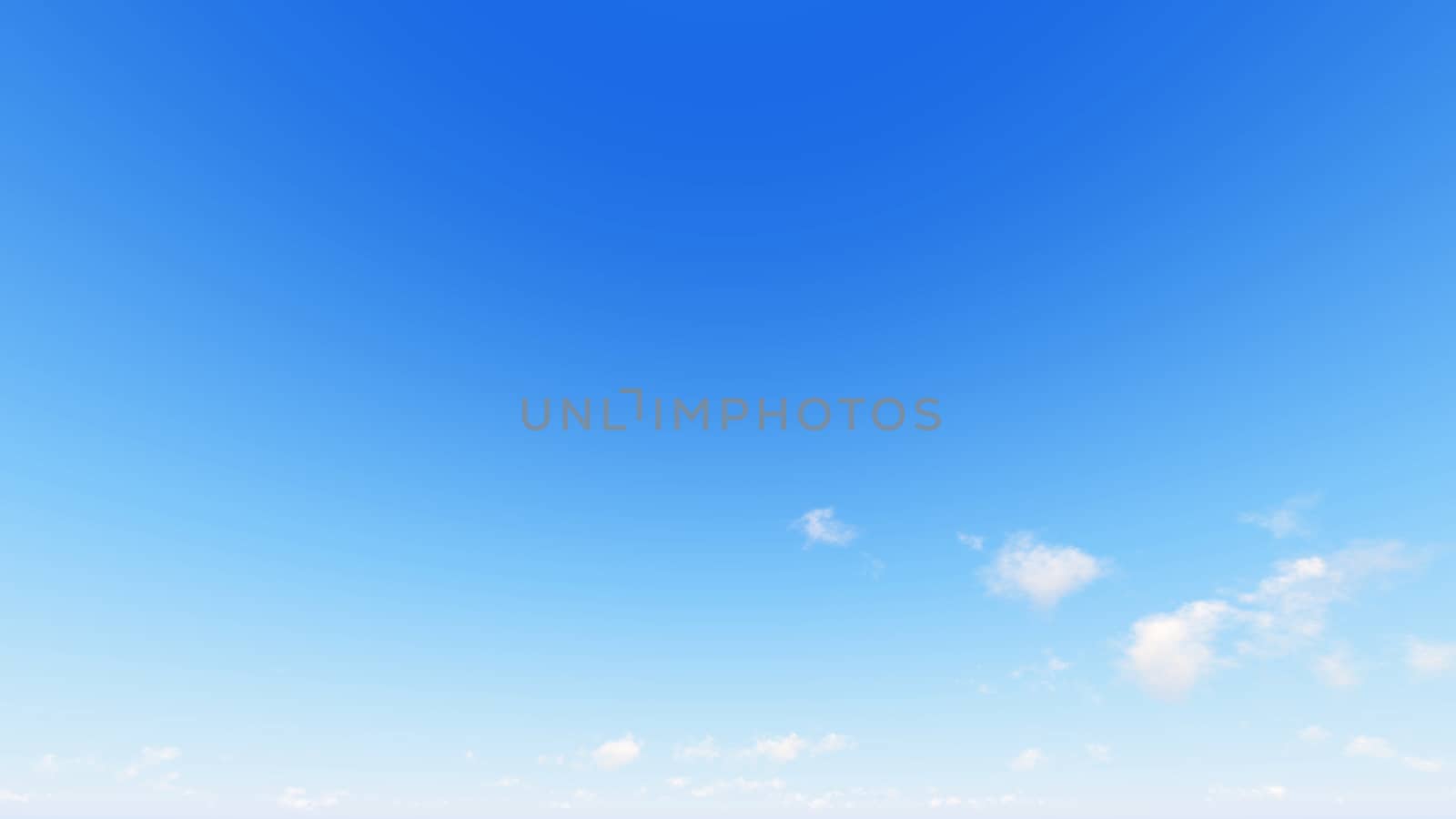 Cloudy blue sky abstract background, blue sky background with tiny clouds, 3d rendering

