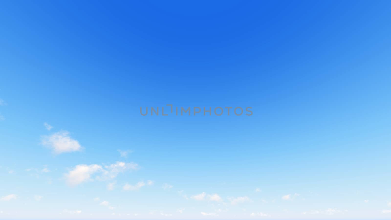 Cloudy blue sky abstract background, blue sky background with tiny clouds, 3d rendering

