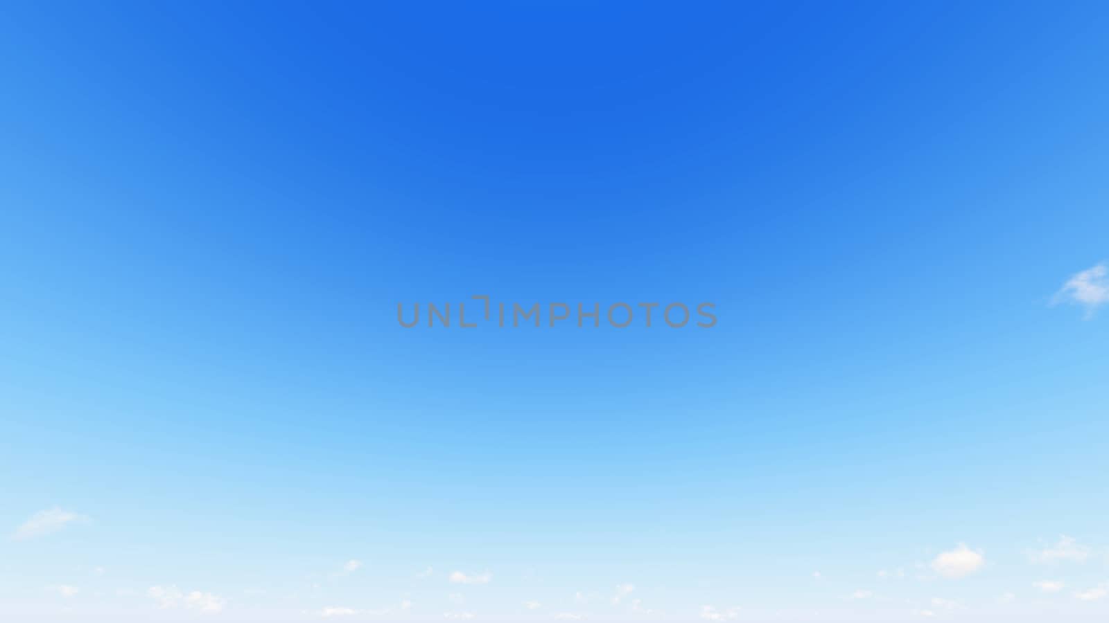 Cloudy blue sky abstract background, blue sky background with tiny clouds, 3d rendering

